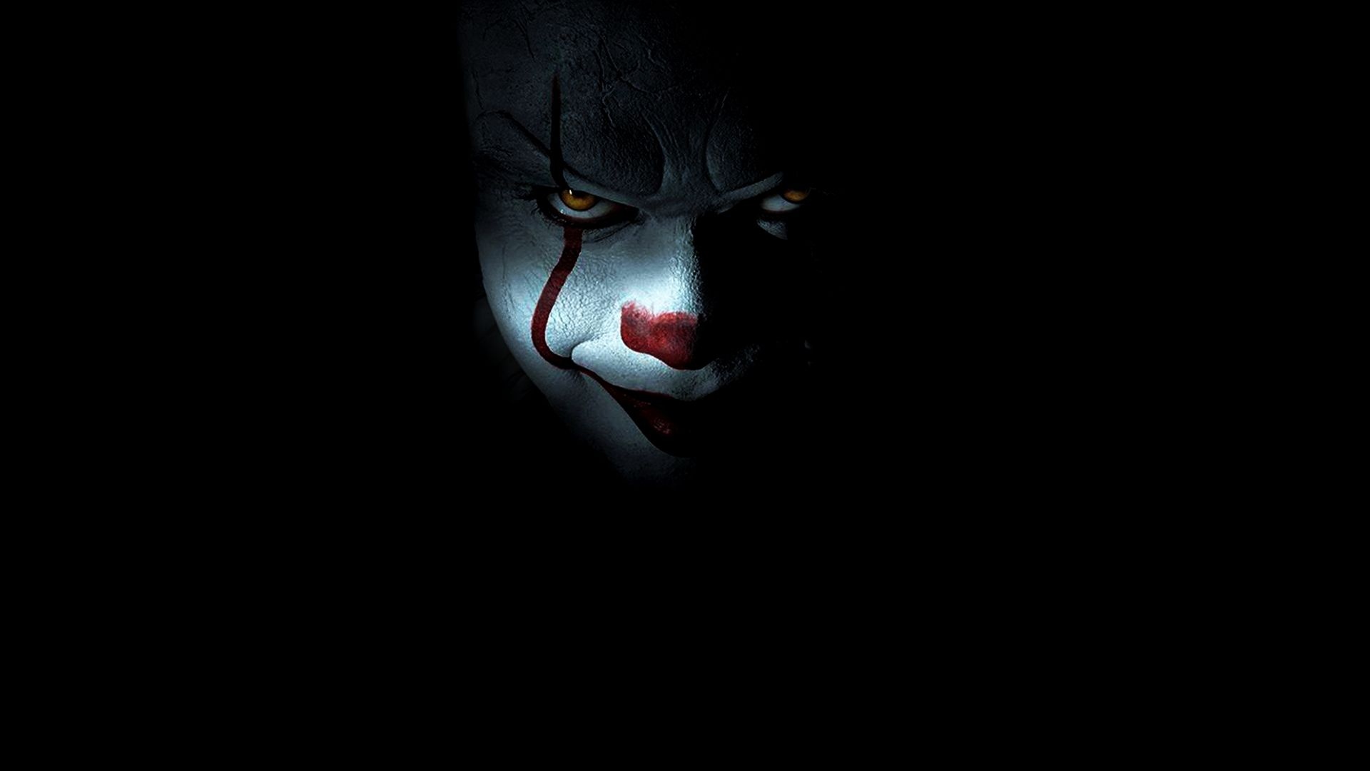 Pennywise the clown, Full HD wallpaper, PC background, Scary, 1920x1080 Full HD Desktop