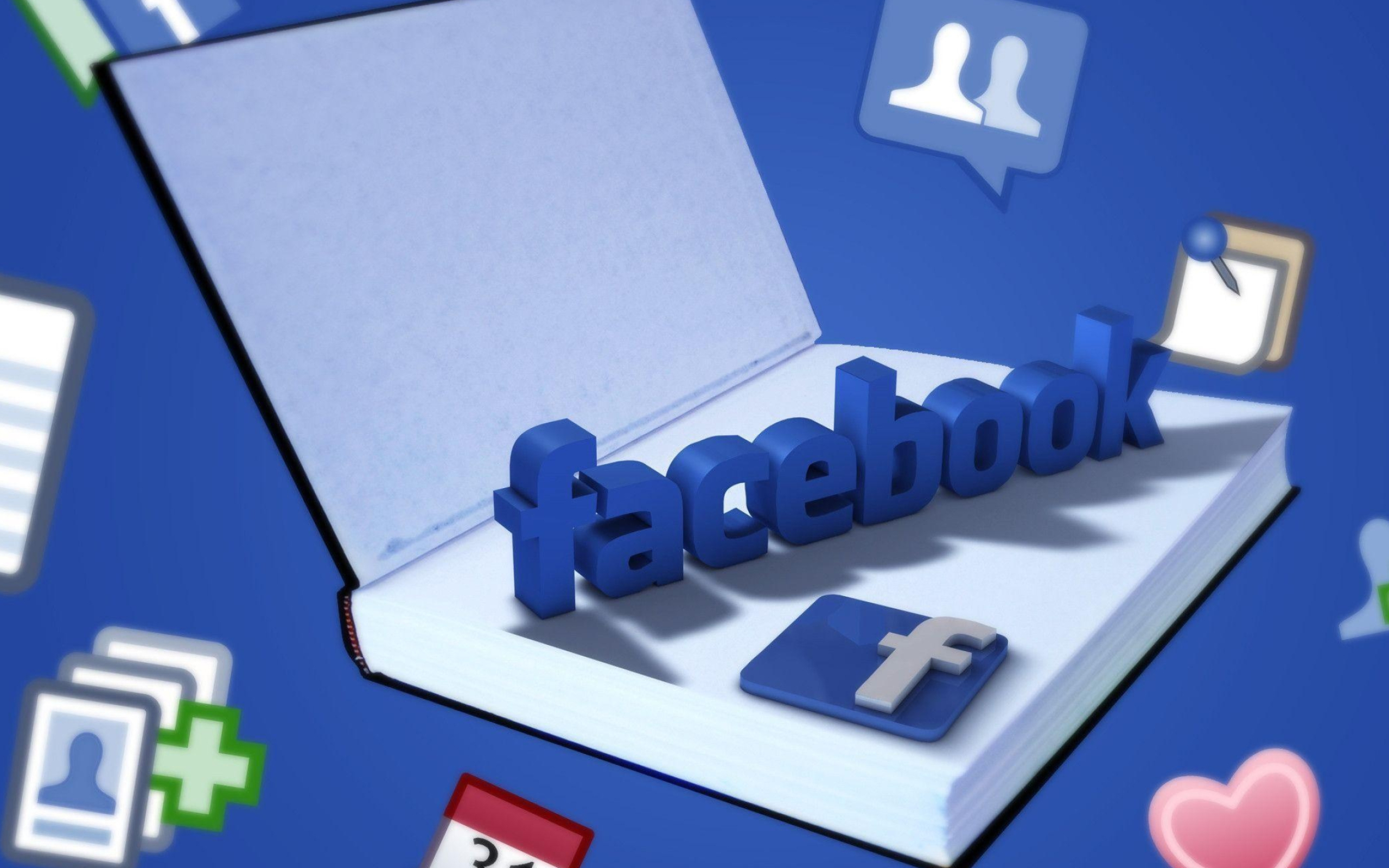 Facebook: Announced and began rolling out Graph Search on January 15, 2013. 2560x1600 HD Background.