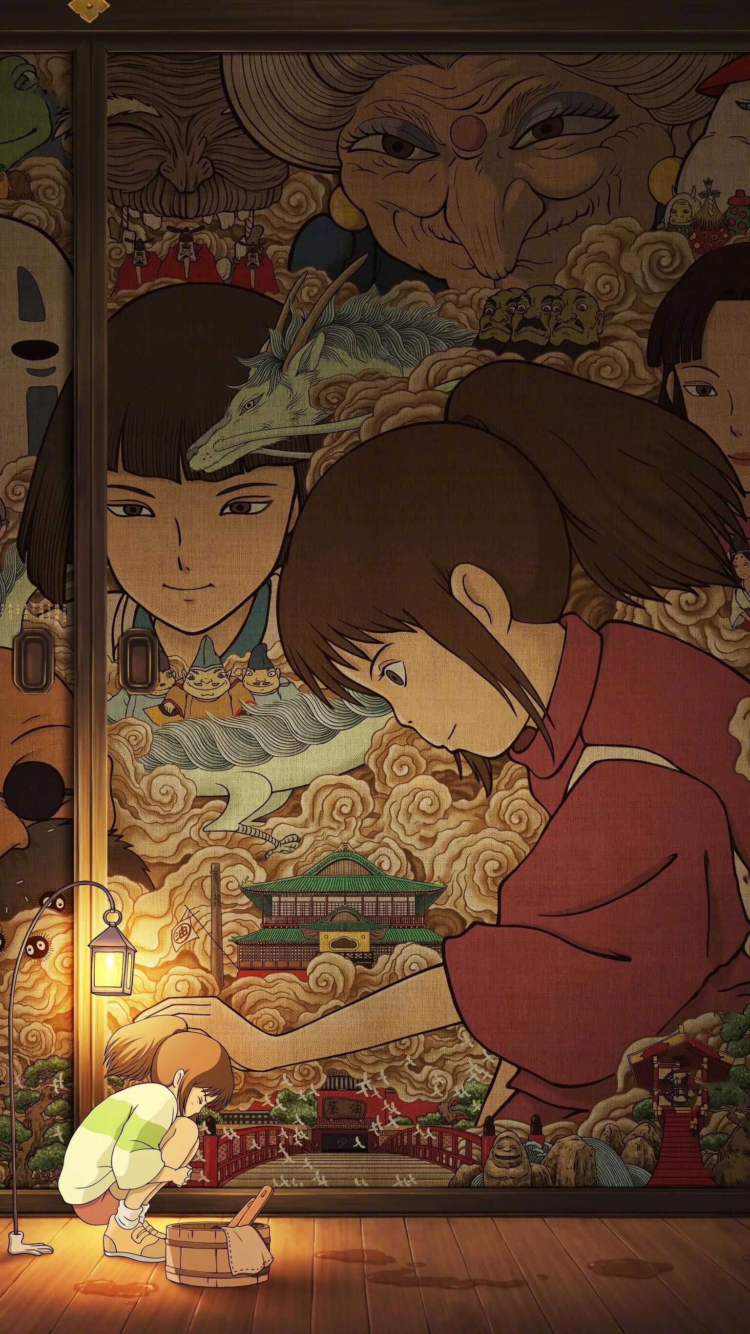 Studio Ghibli: The idea of Hayao Miyazaki, A Japanese animator, director, producer, screenwriter, author, and manga artist. 1540x2740 HD Wallpaper.