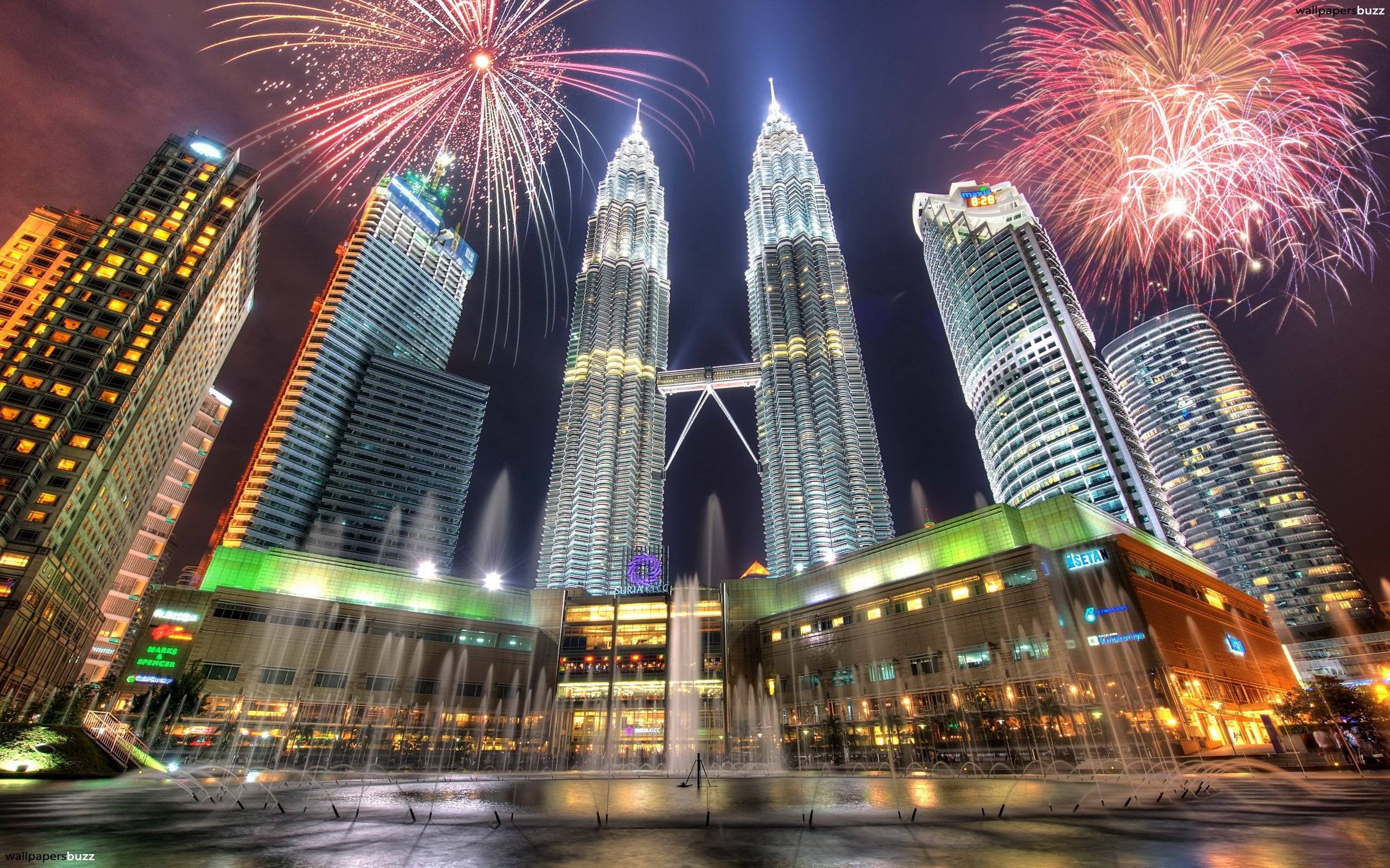 Petronas Towers wallpaper, Twin towers, 2560x1600 HD Desktop