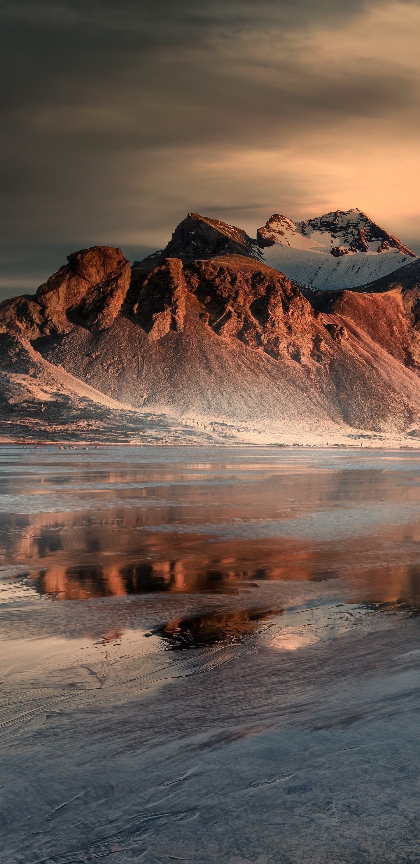 Vestrahorn, Iceland, Earth landscapes, 1440x2960 HD Handy