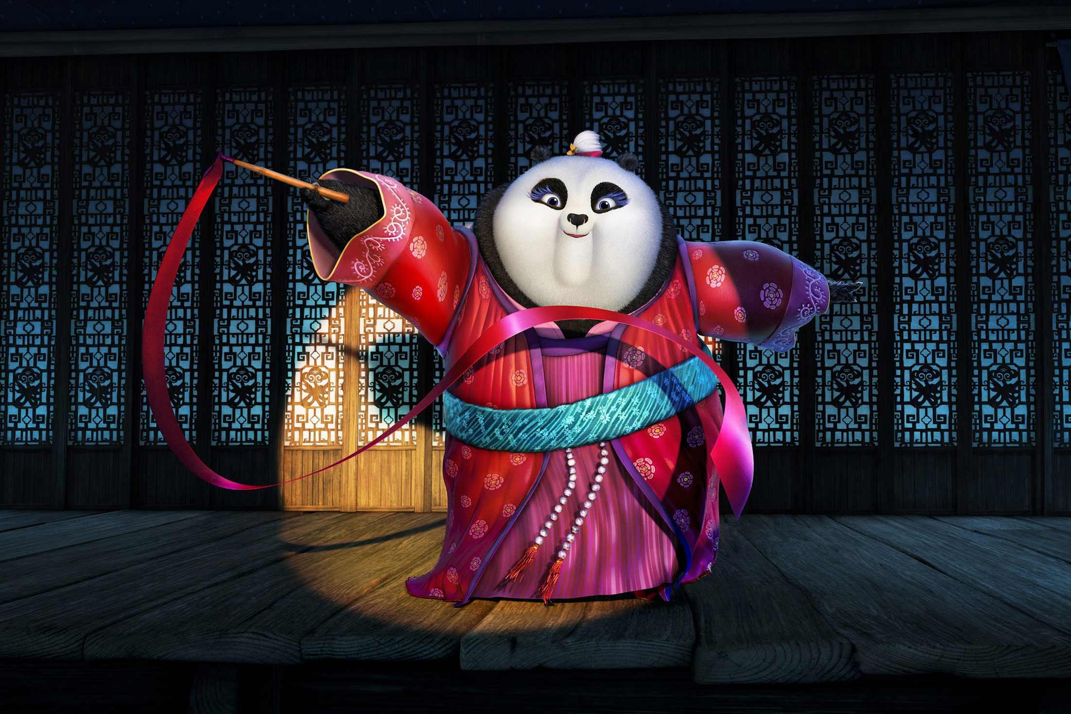 Kung Fu Panda 3 animation, Captivating storytelling, Great fun for all, Martial arts, 2210x1470 HD Desktop