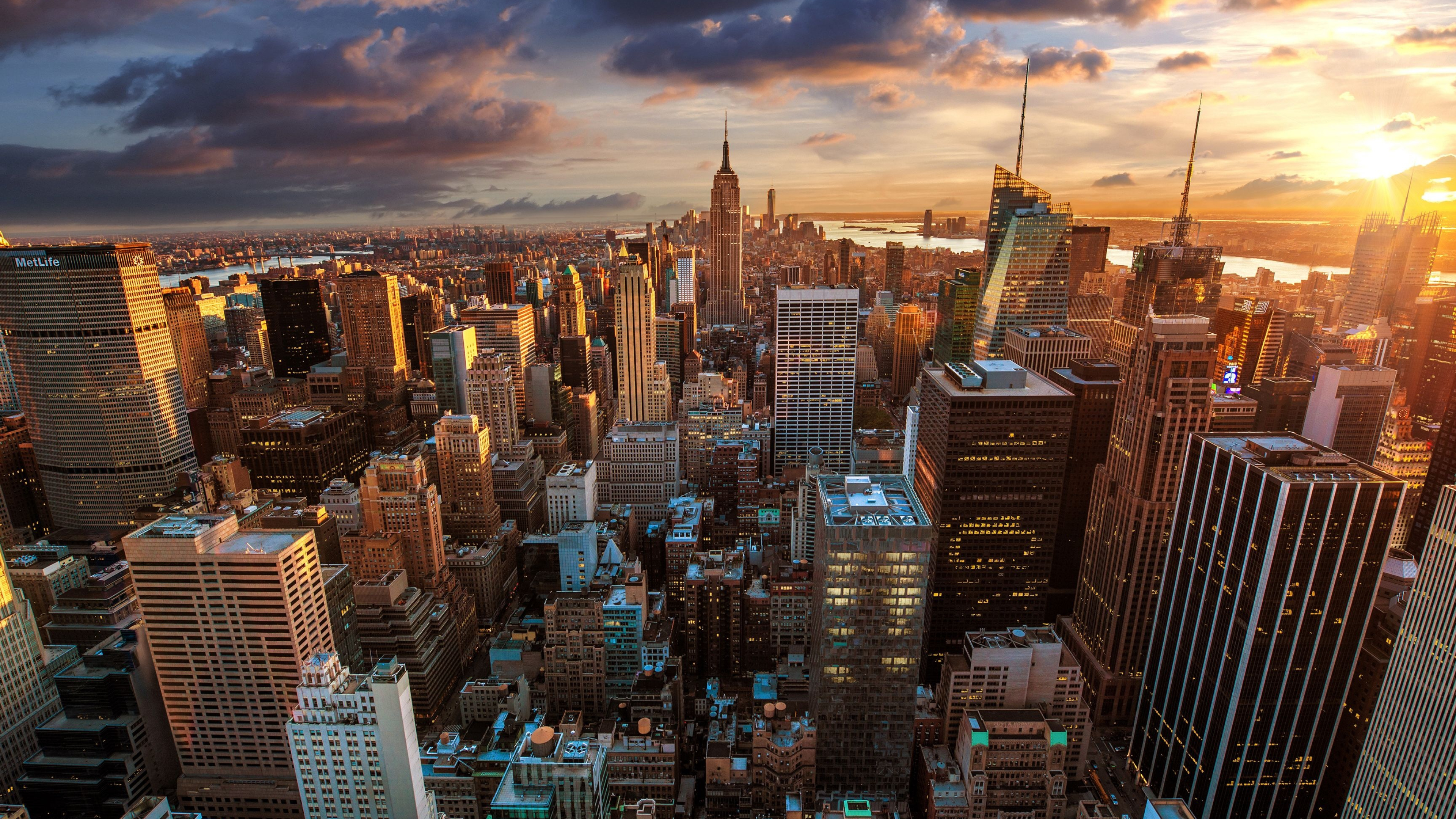 New York City, Desktop wallpapers, Urban landscapes, City vibes, 3840x2160 4K Desktop