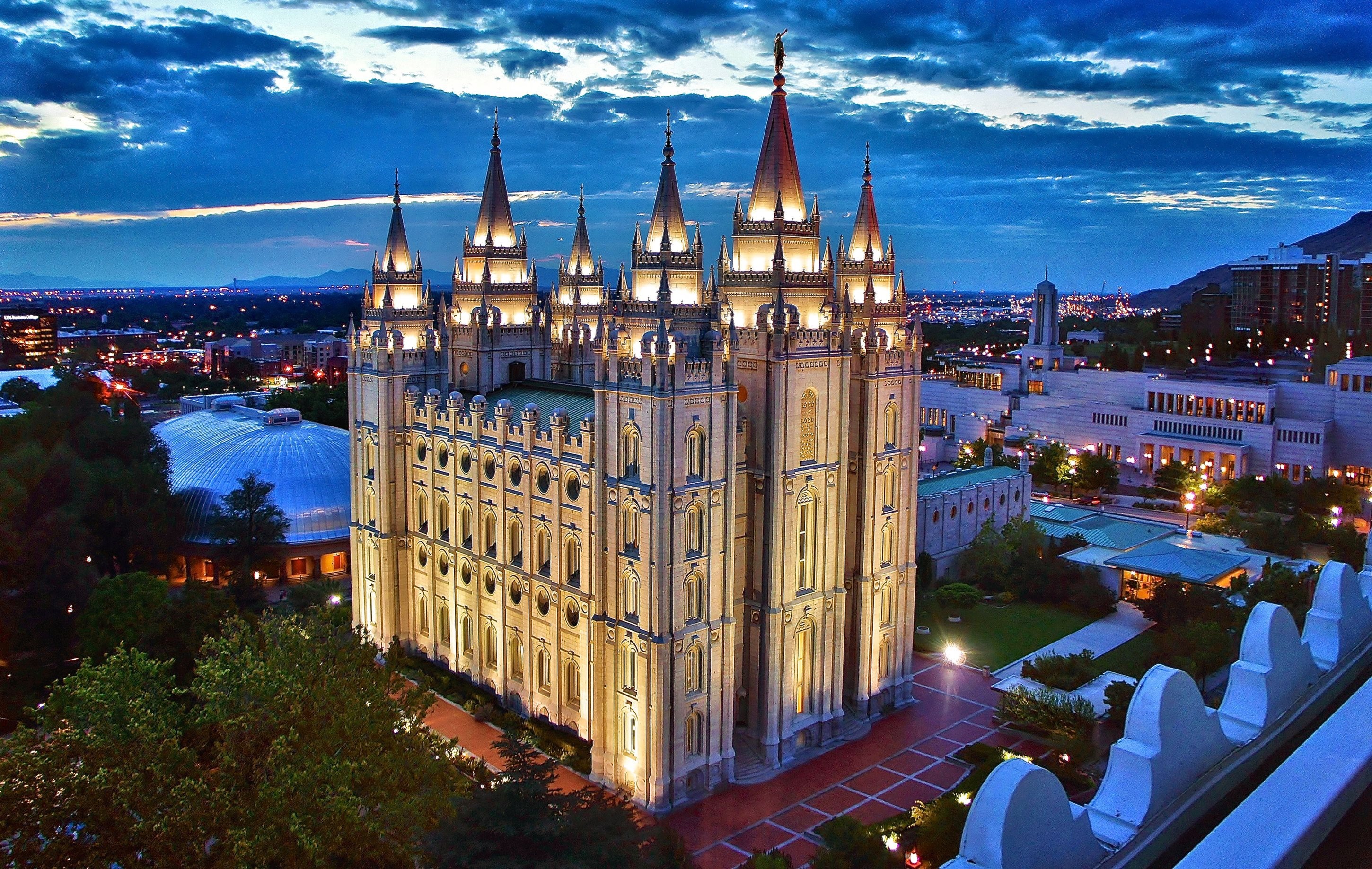Salt Lake Temple, Home Mormons, The Church, Salt Lake City, 2900x1840 HD Desktop