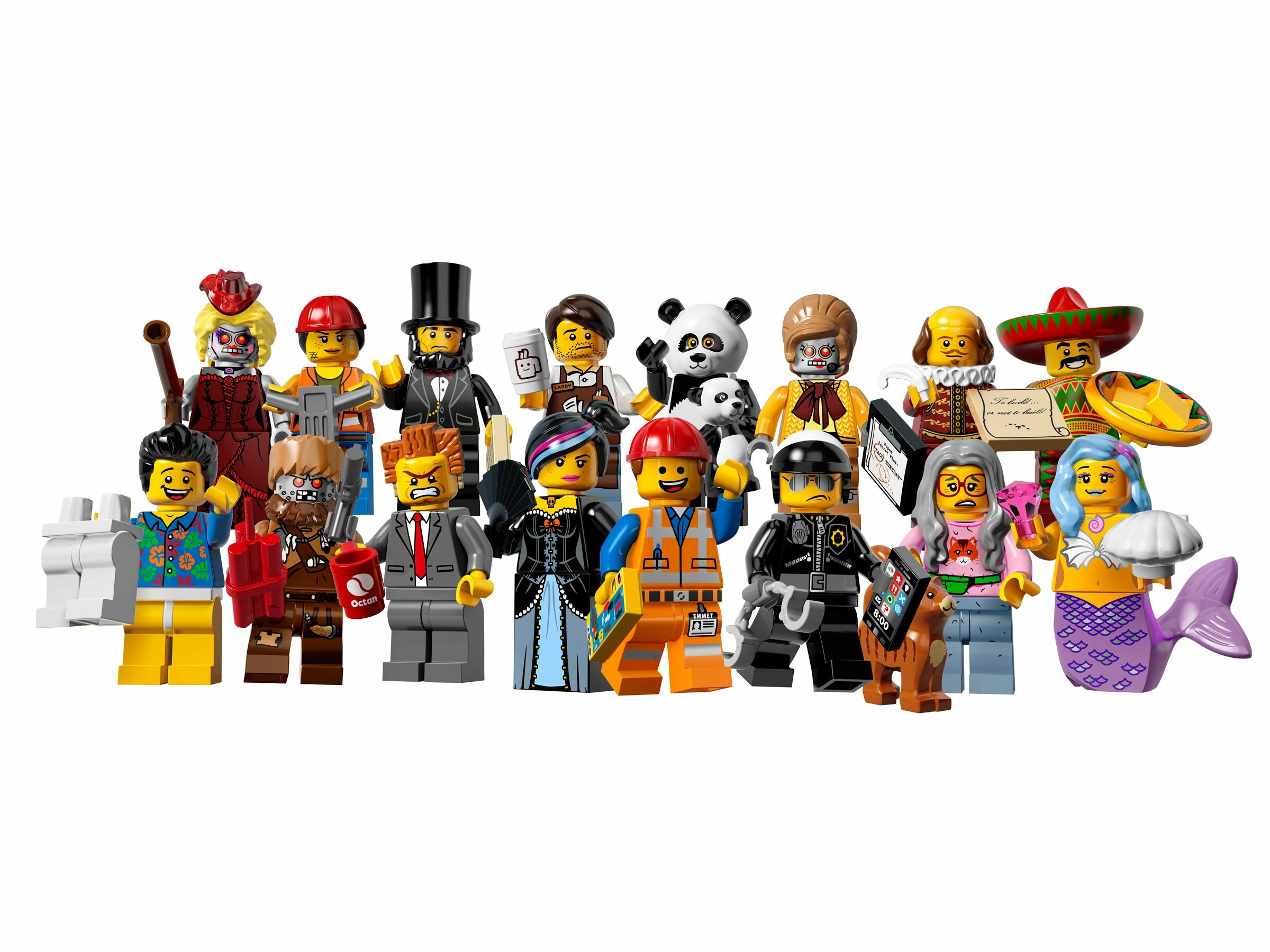The Lego Movie: An animated film featuring popular figures, Warner Animation Group. 2400x1800 HD Background.