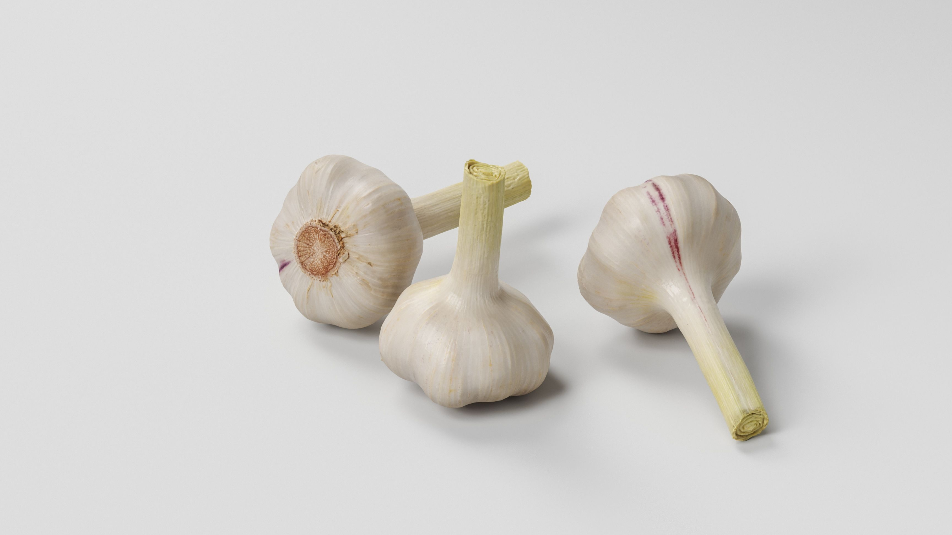 Garlic branding, Creative designing, Inspiration from food, Minimalistic concept, 3840x2160 4K Desktop