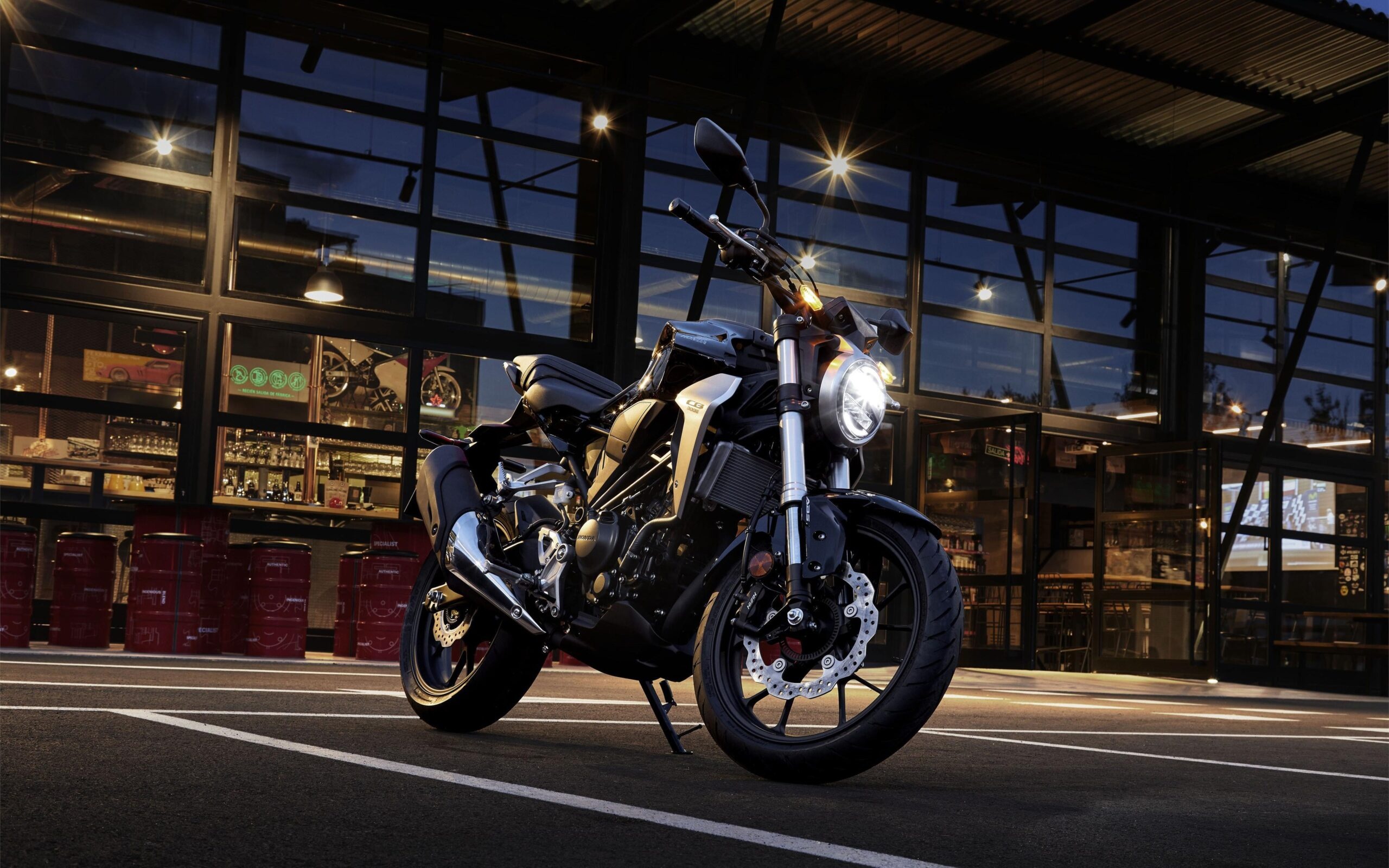 Honda CB300R, Auto enthusiast, Pickootech, Motorcycle, 2560x1600 HD Desktop
