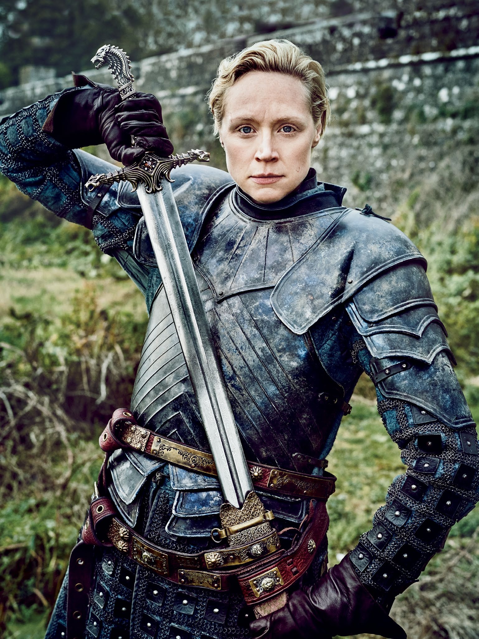 Gwendoline Christie, Versatile actress, TV show wallpapers, Fate and destiny, 1540x2060 HD Phone