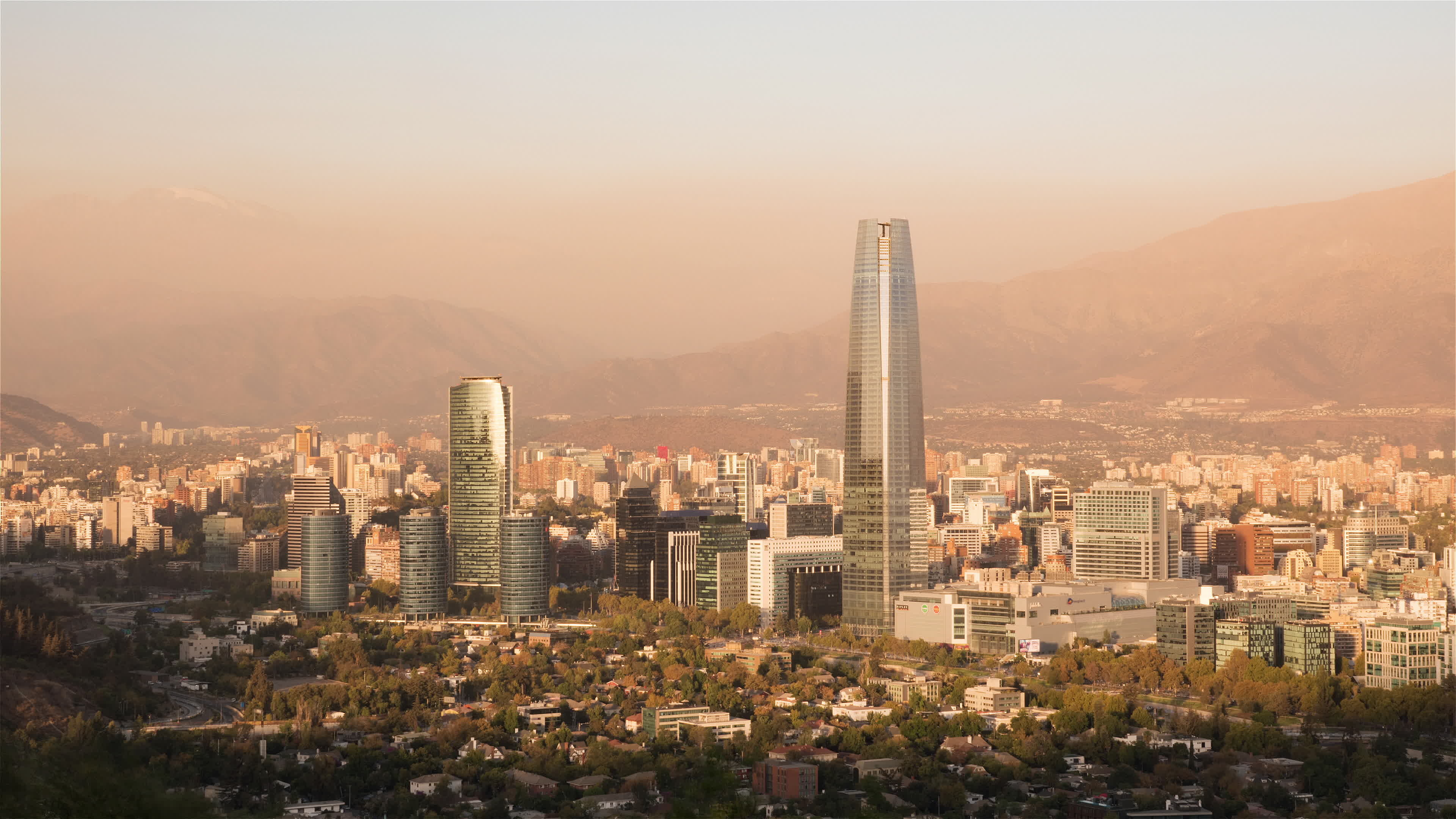 Santiago, Chile, Travels, Zeitraffer, 3840x2160 4K Desktop