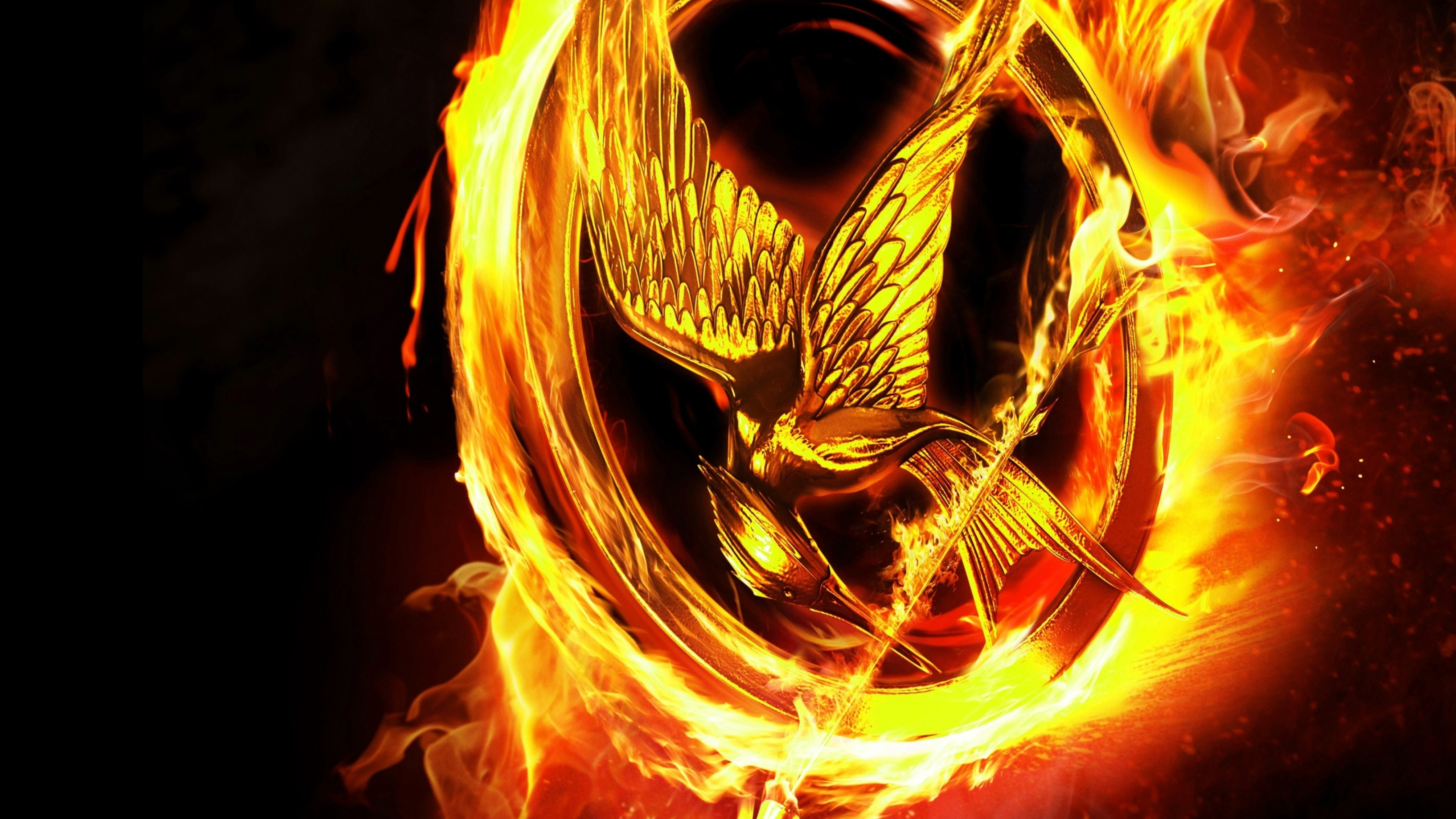 Hunger Games: The films are distributed by Lionsgate and produced by Nina Jacobson and Jon Kilik. 3560x2000 HD Wallpaper.