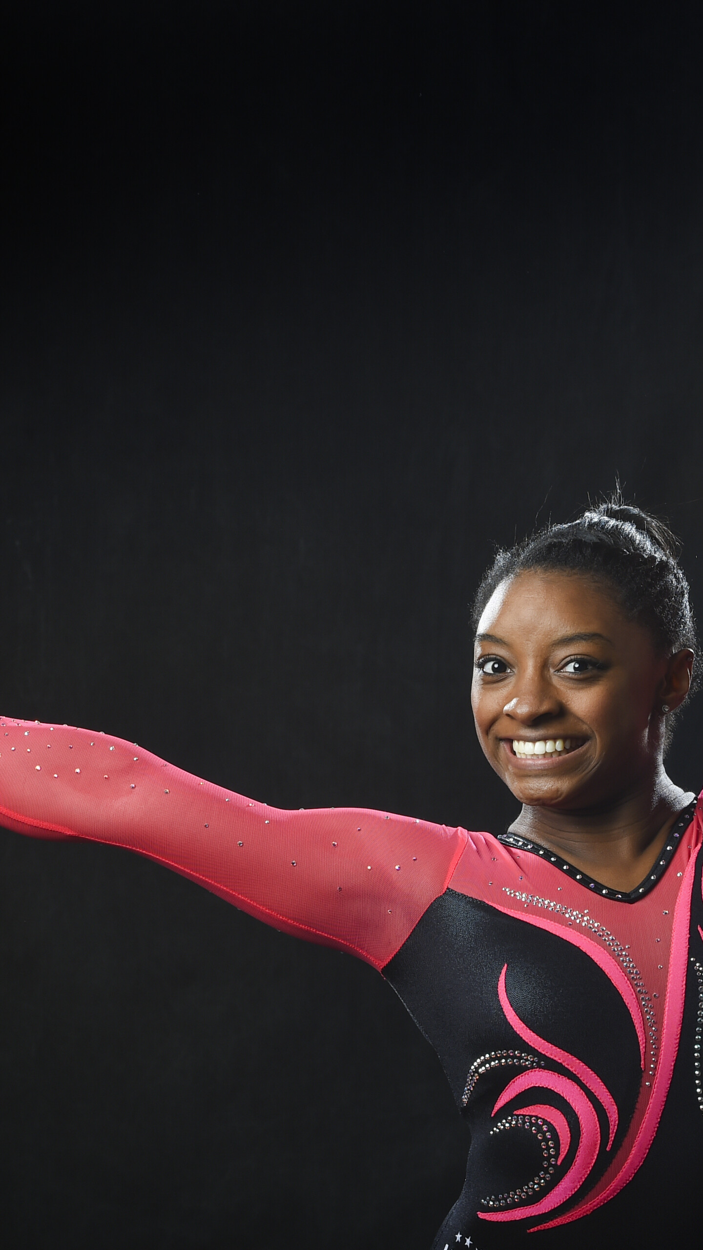 Simone Biles: She was crowned the national all-around champion at the 2013 USA Gymnastics National Championships. 1440x2560 HD Wallpaper.