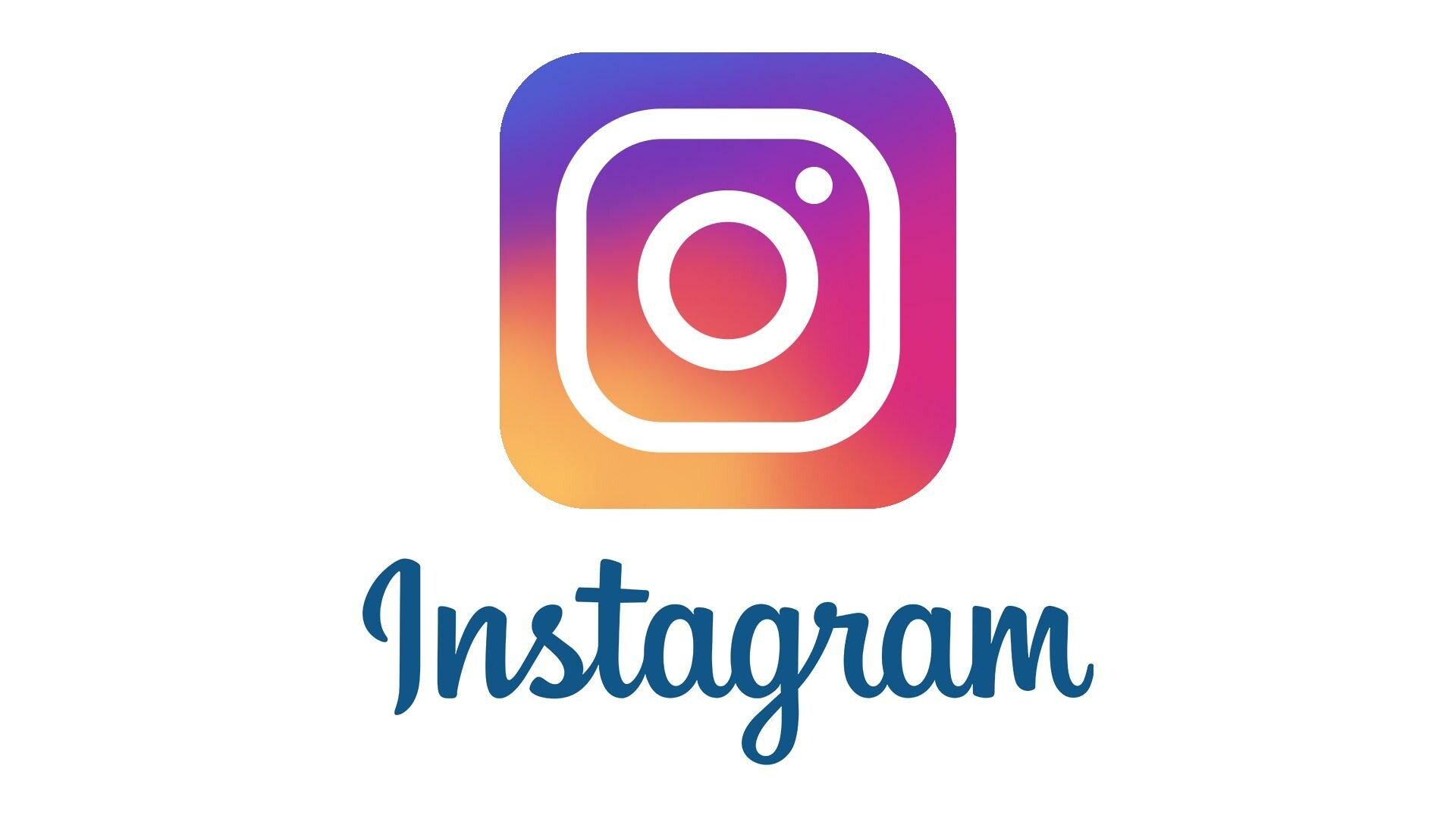 Instagram: Online photo-sharing app and social networking platform that Facebook acquired in 2012. 1920x1080 Full HD Background.