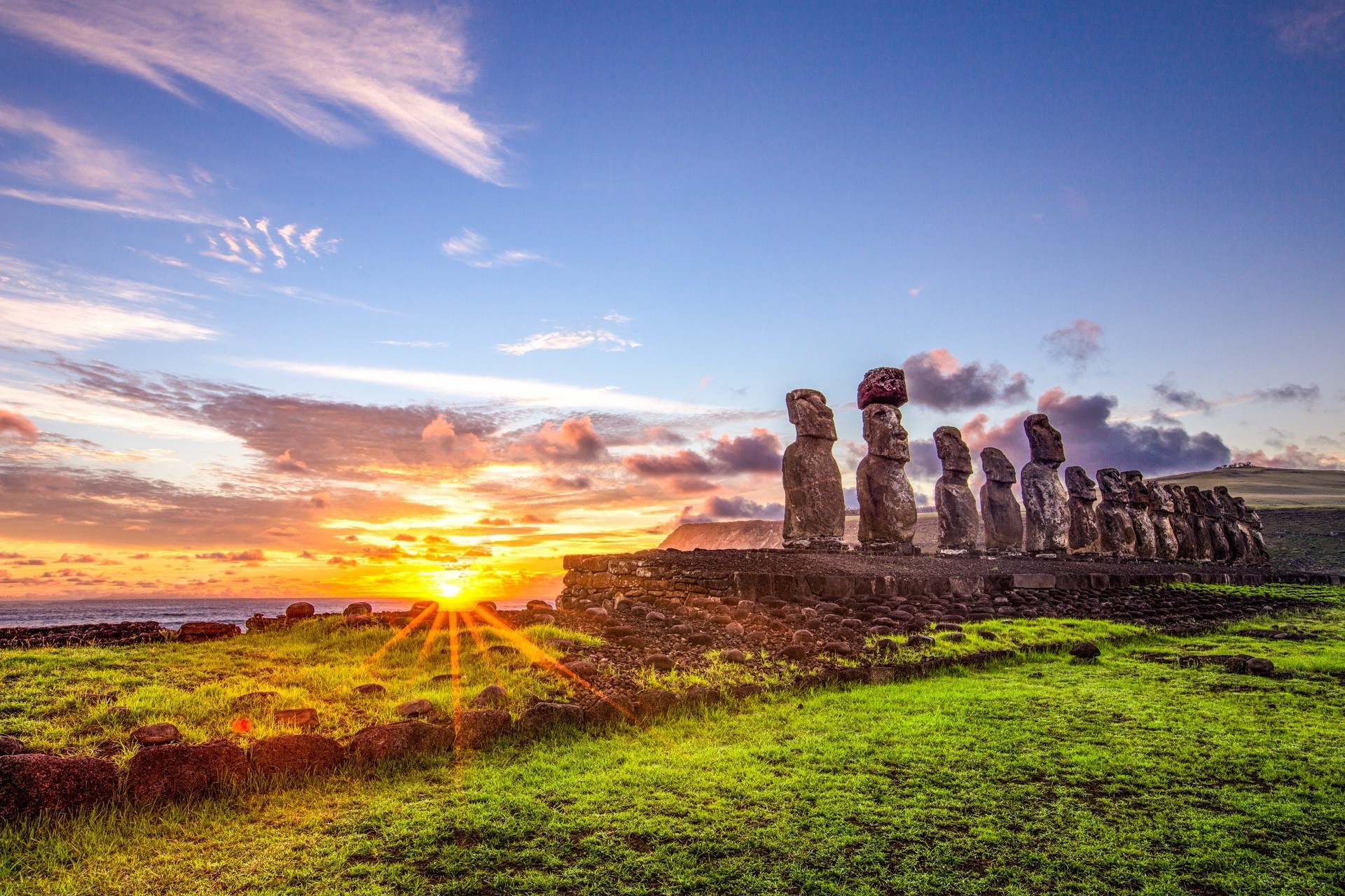 Free high-quality wallpaper, Easter Island widescreen pics, Stunning landscapes, Bing wallpaper, 1920x1280 HD Desktop