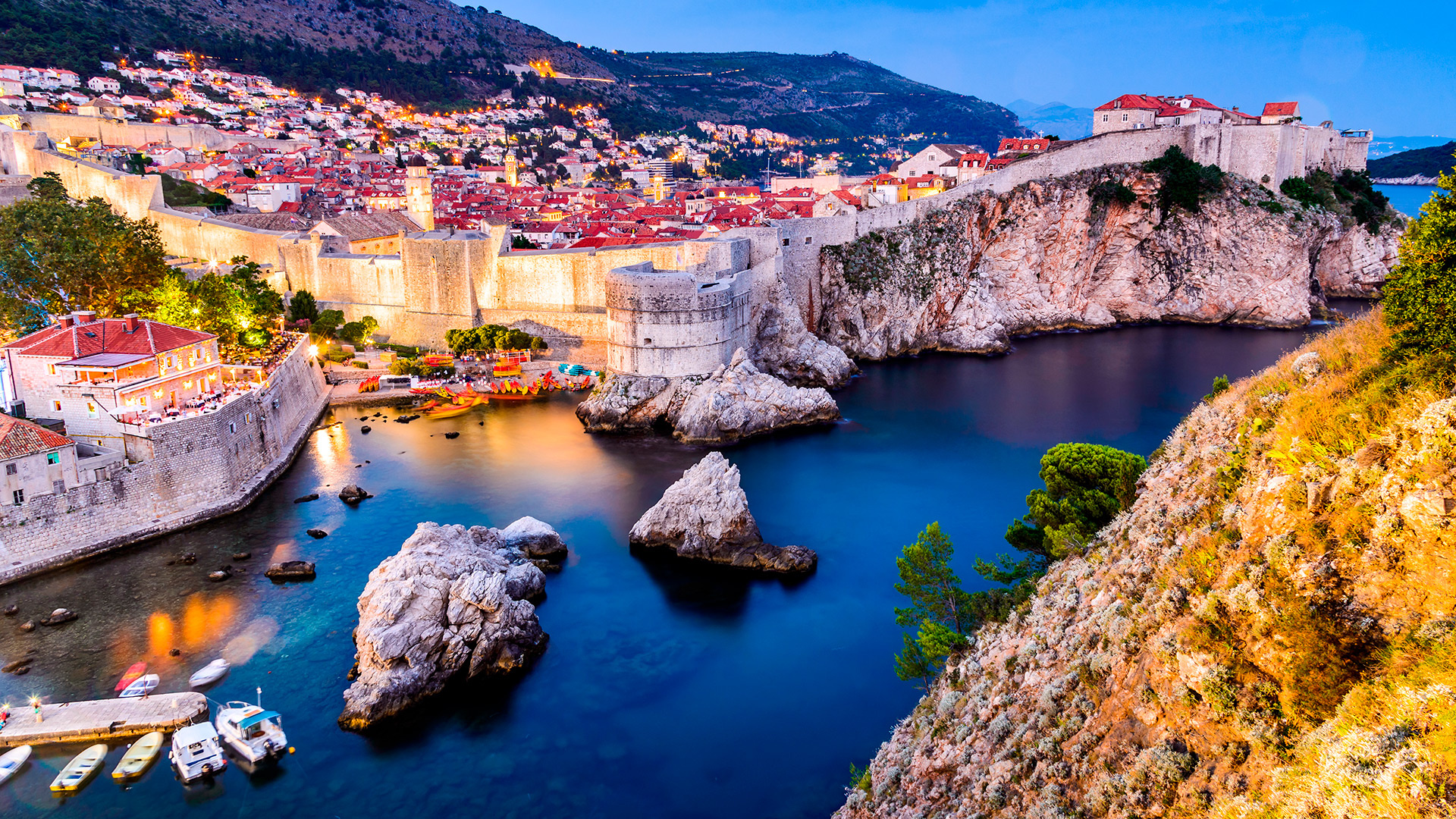 Croatian sailing routes, Dubrovnik, 1920x1080 Full HD Desktop