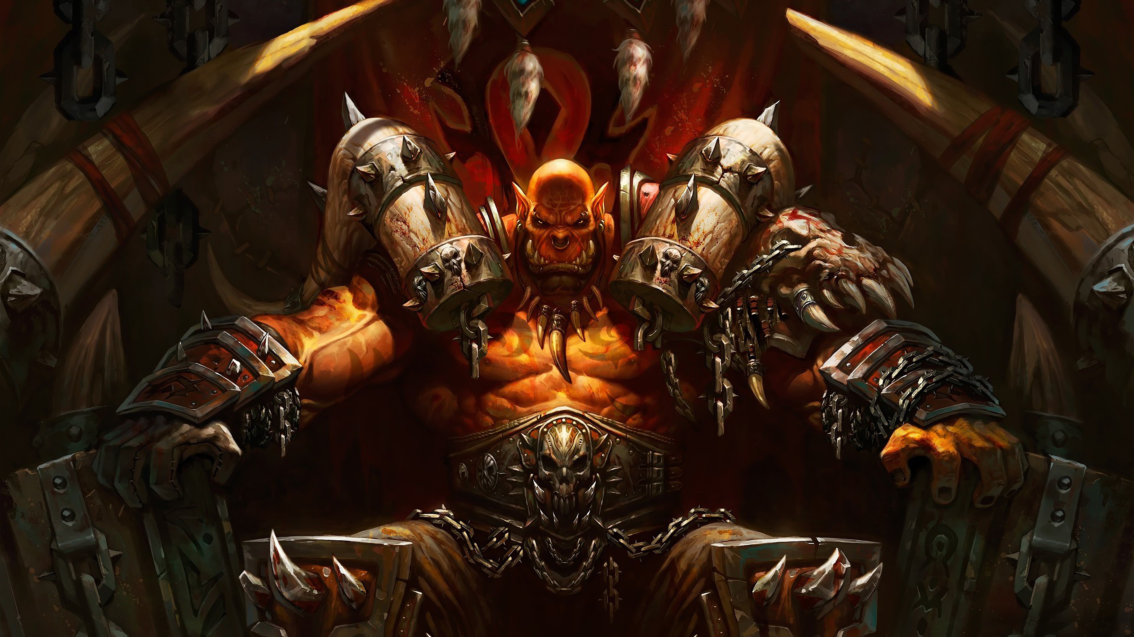 Horde, World of Warcraft, WoW Wallpaper, Horde strength, 3840x2160 4K Desktop