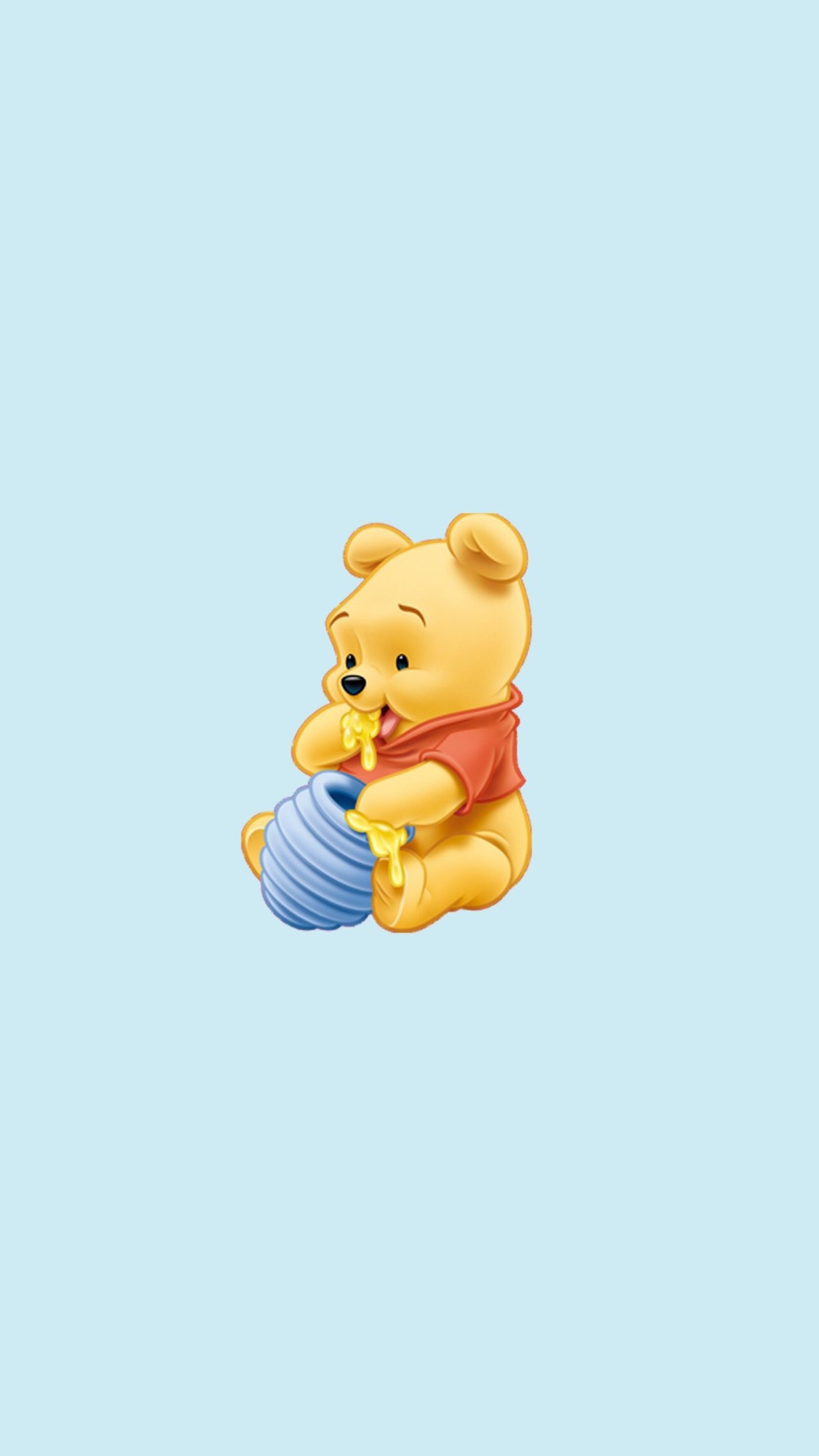 Winnie the Pooh Animation, Cute Wallpapers, Most Popular, Backgrounds, 1280x2270 HD Handy