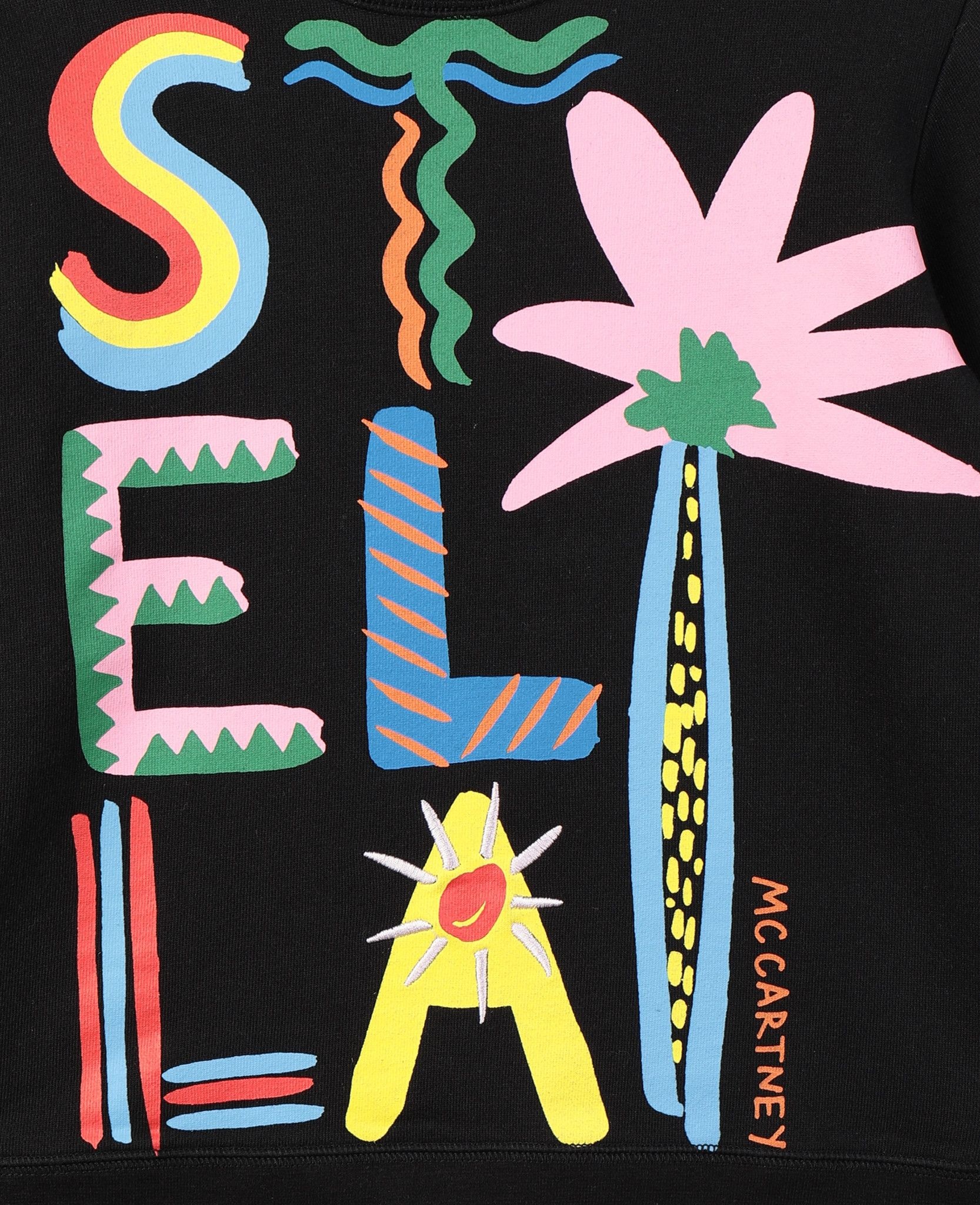 Multicolor Stella print top, Stella McCartney Kids, Playful fashion, McCartney's designs, 1670x2050 HD Phone