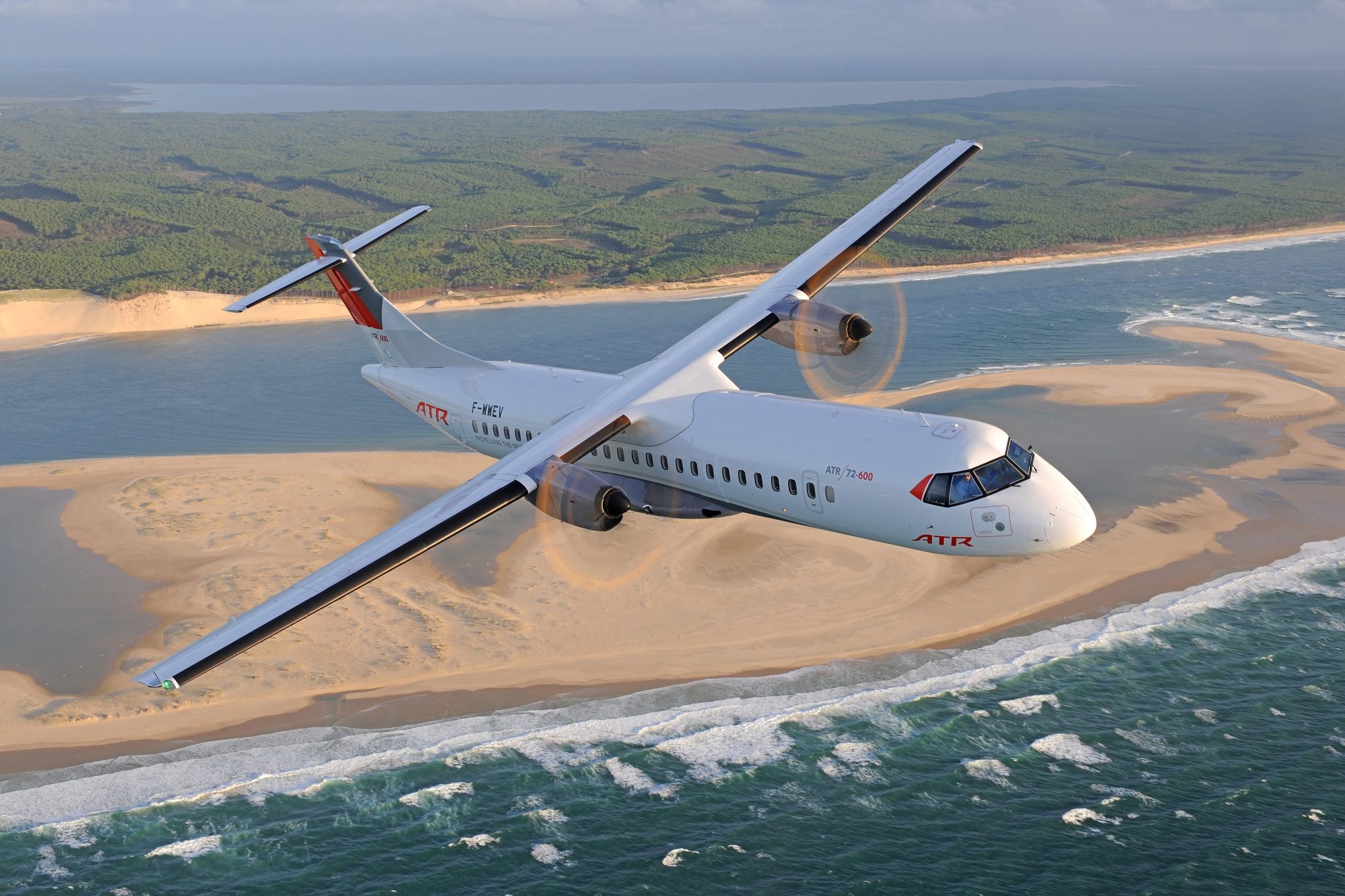 ATR aircraft, Travel by plane, ATR home, Aviation industry, 2050x1370 HD Desktop