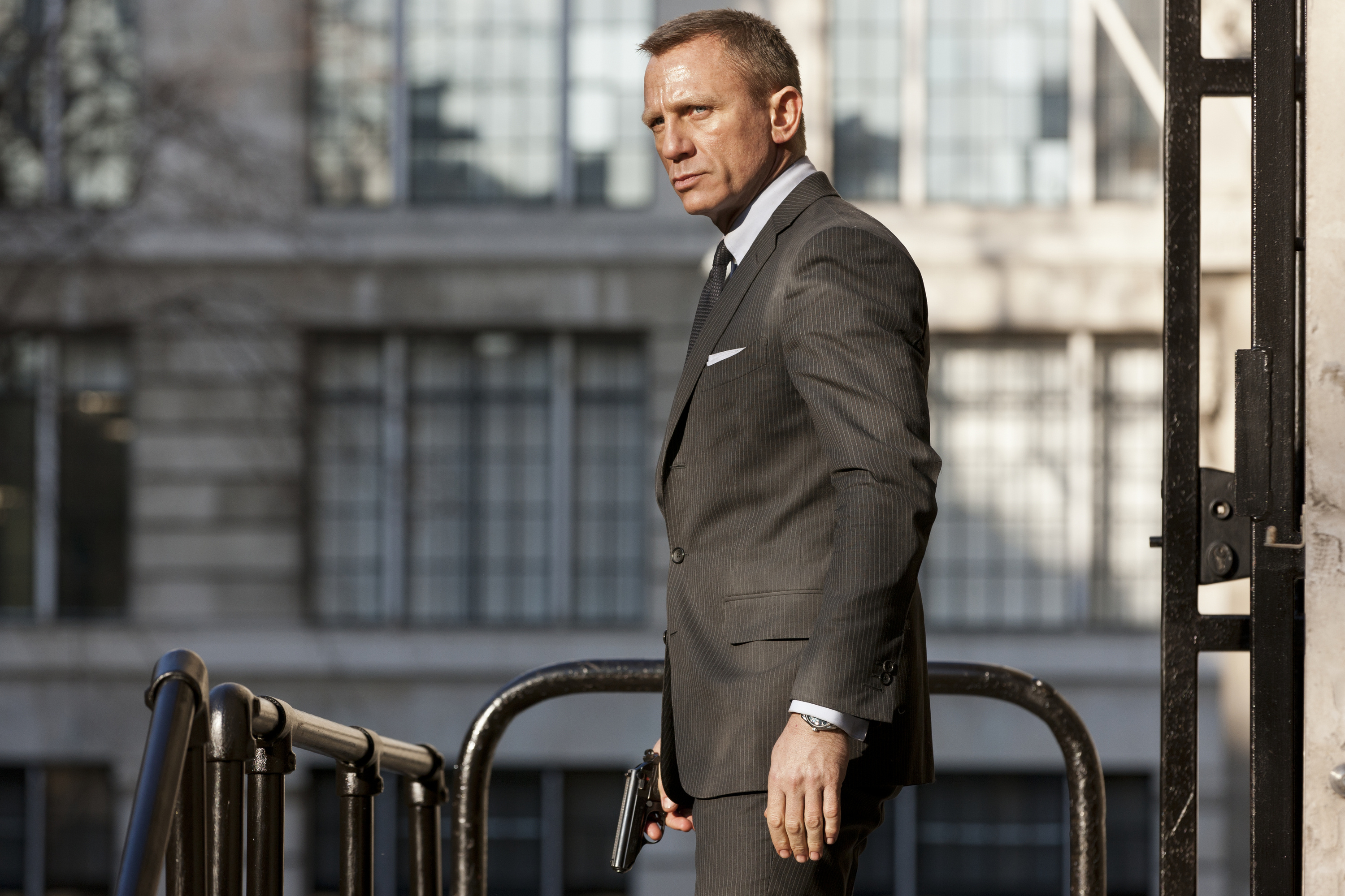 Skyfall: A 2012 spy film and the twenty-third in the James Bond series. 3000x2000 HD Background.