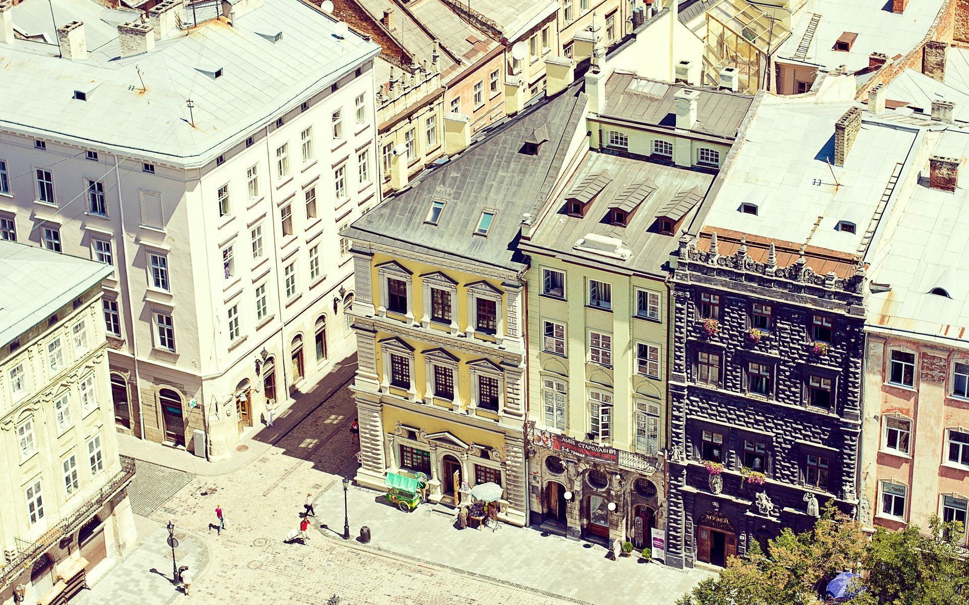 Streets in Lviv Ukraine, Cityscape beauty, European charm, Architectural marvels, 1920x1200 HD Desktop
