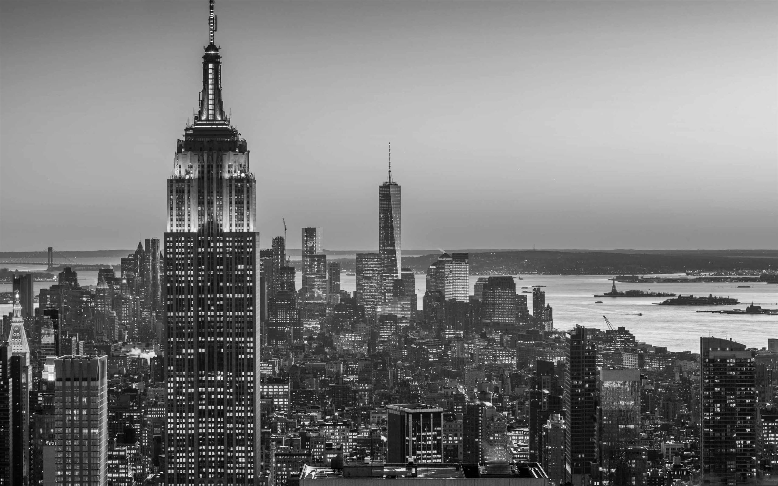 Empire State Building, Majestic structure, New York City, Urban landscape, 2560x1600 HD Desktop