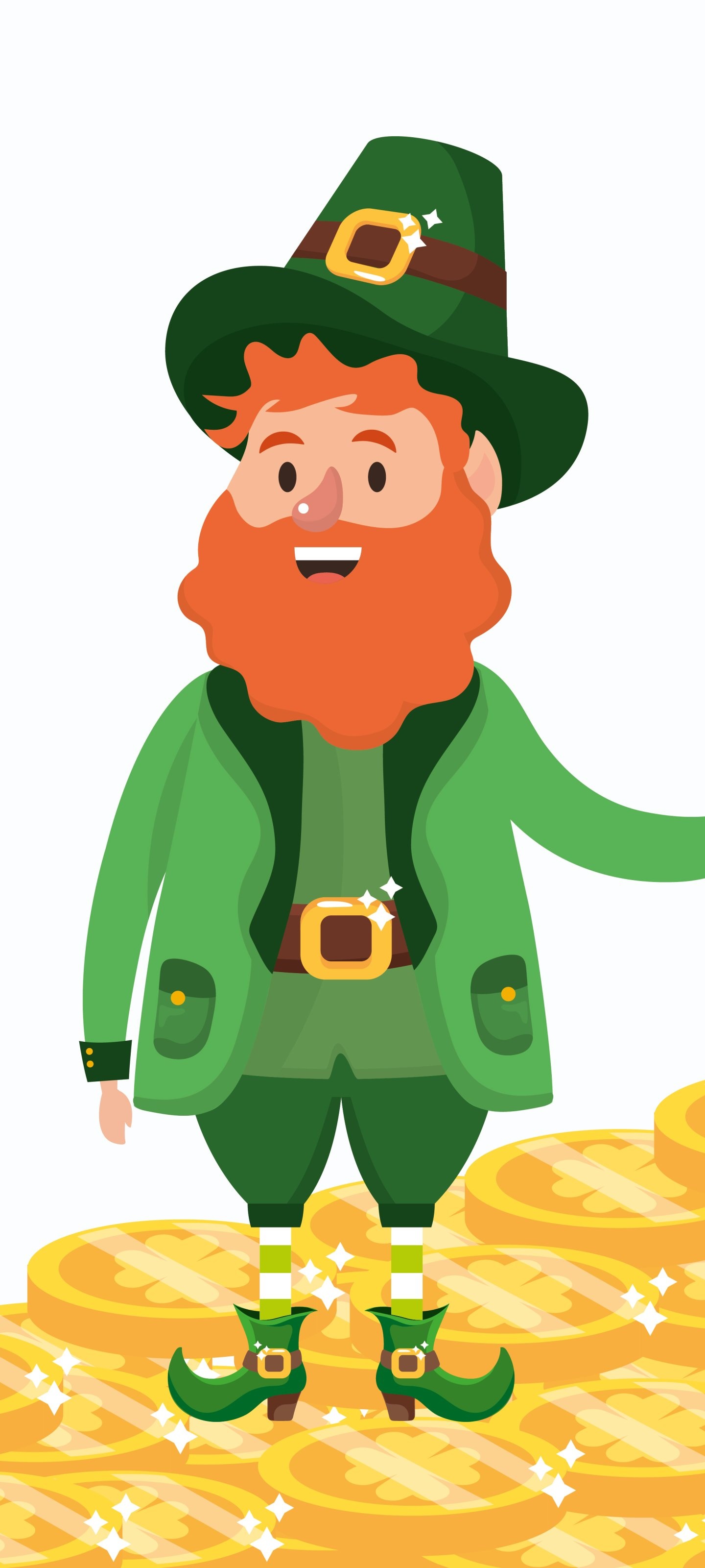St. Patrick's Day holiday, Festive celebrations, Irish traditions, Luck, 1440x3200 HD Handy