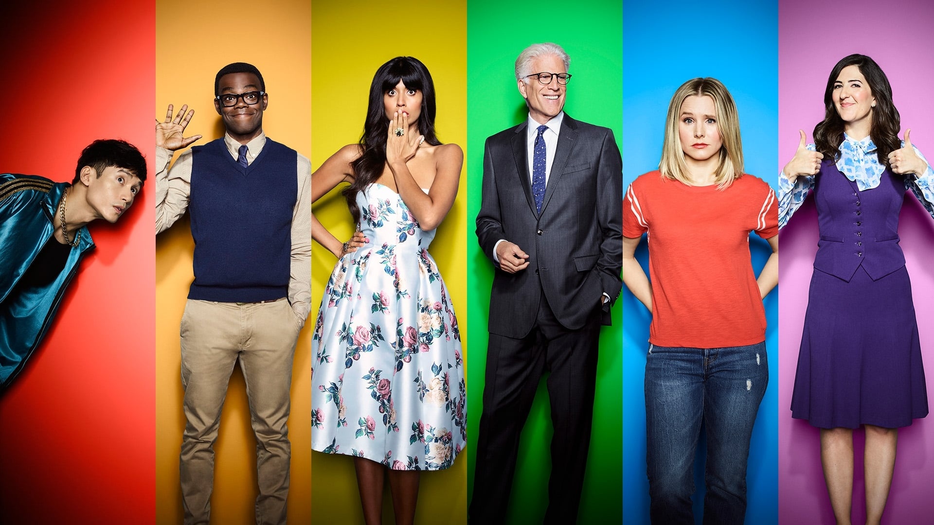The Good Place TV series, Backdrops and wallpapers, 1920x1080 Full HD Desktop