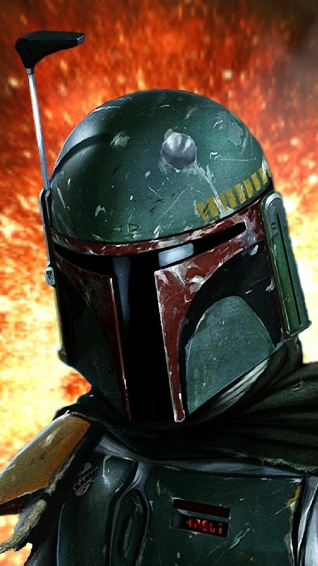 The Book of Boba Fett: Spin-off, follows the fabled bounty hunter during the timeline of The Mandalorian. 1080x1920 Full HD Wallpaper.