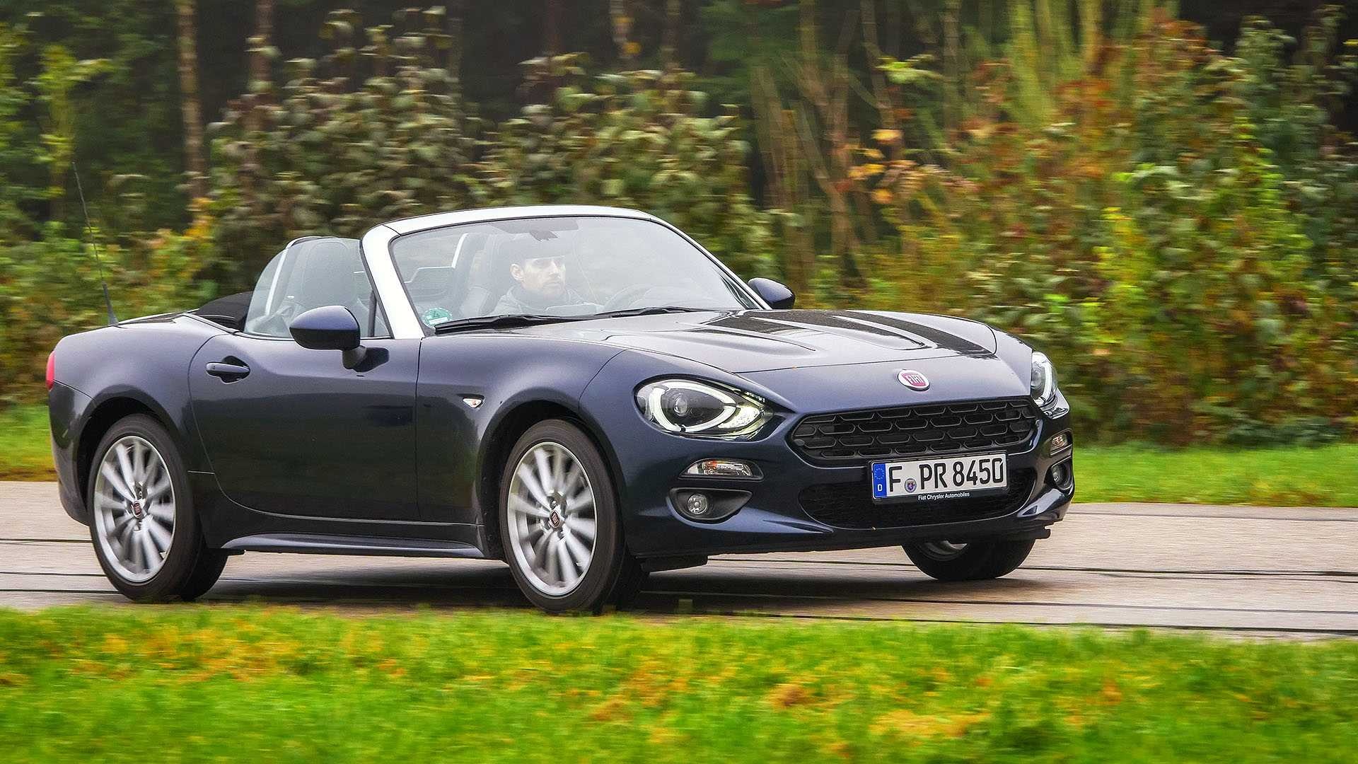 Fiat 124 Spider, 2018 test drive, Thrilling performance, Open-top experience, 1920x1080 Full HD Desktop