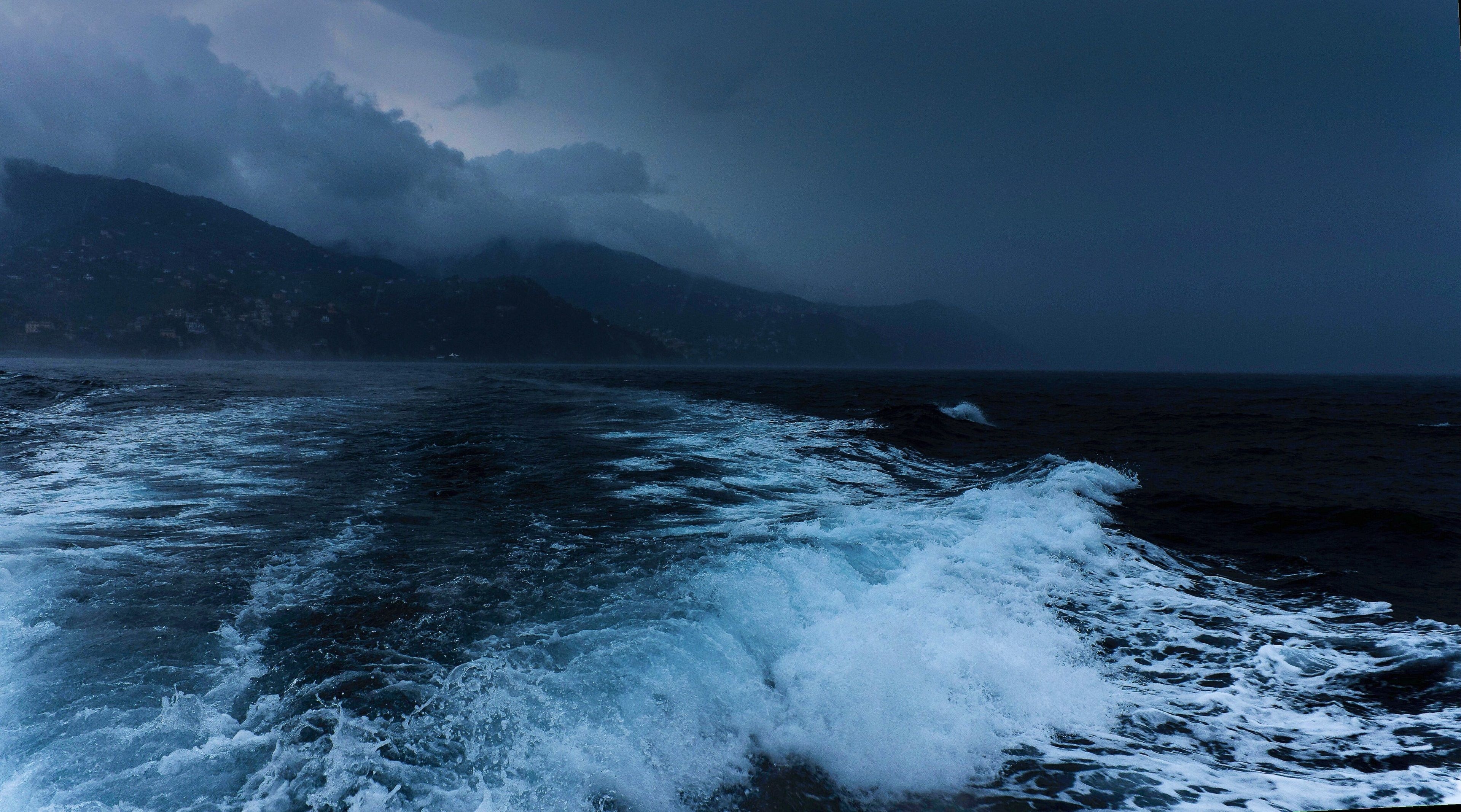 Bohai Sea, Travels, Ocean, Background, 3840x2140 HD Desktop