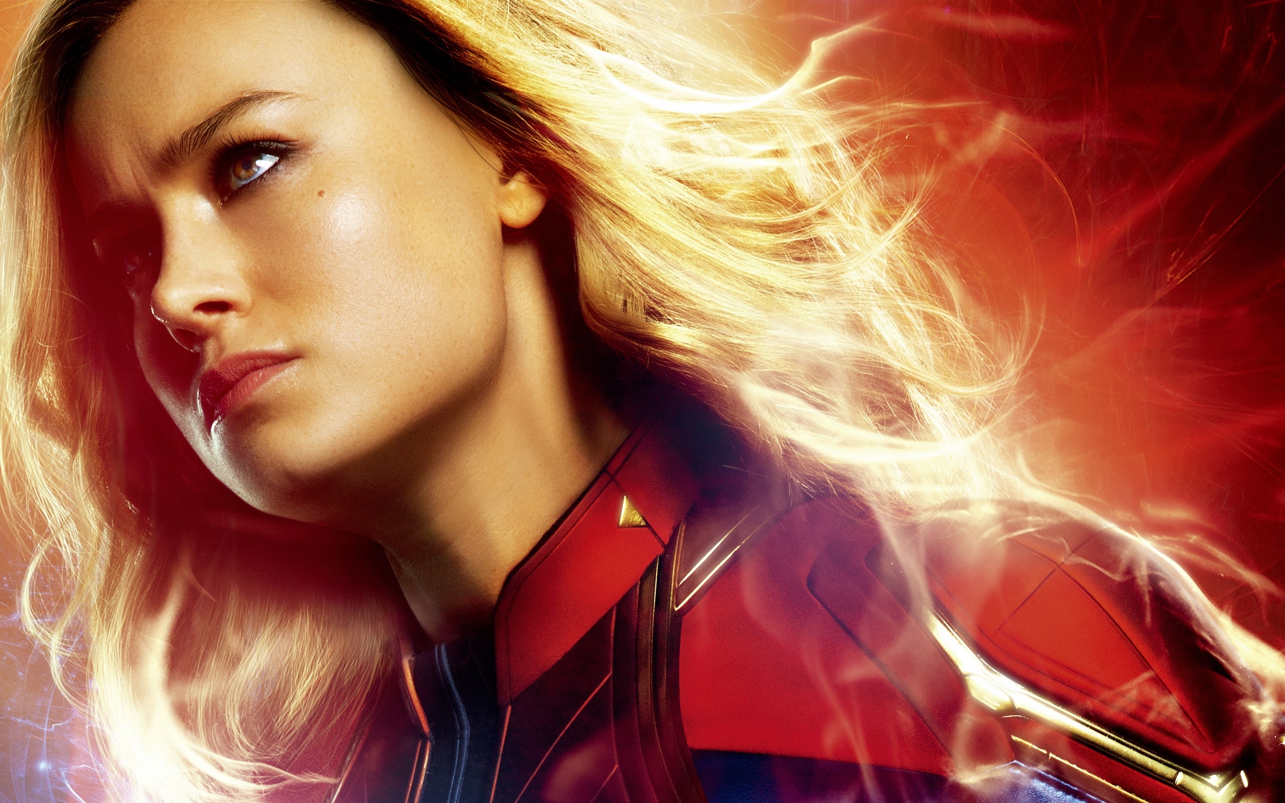 Brie Larson, Captain Marvel, Movie, Desktop, 2560x1600 HD Desktop