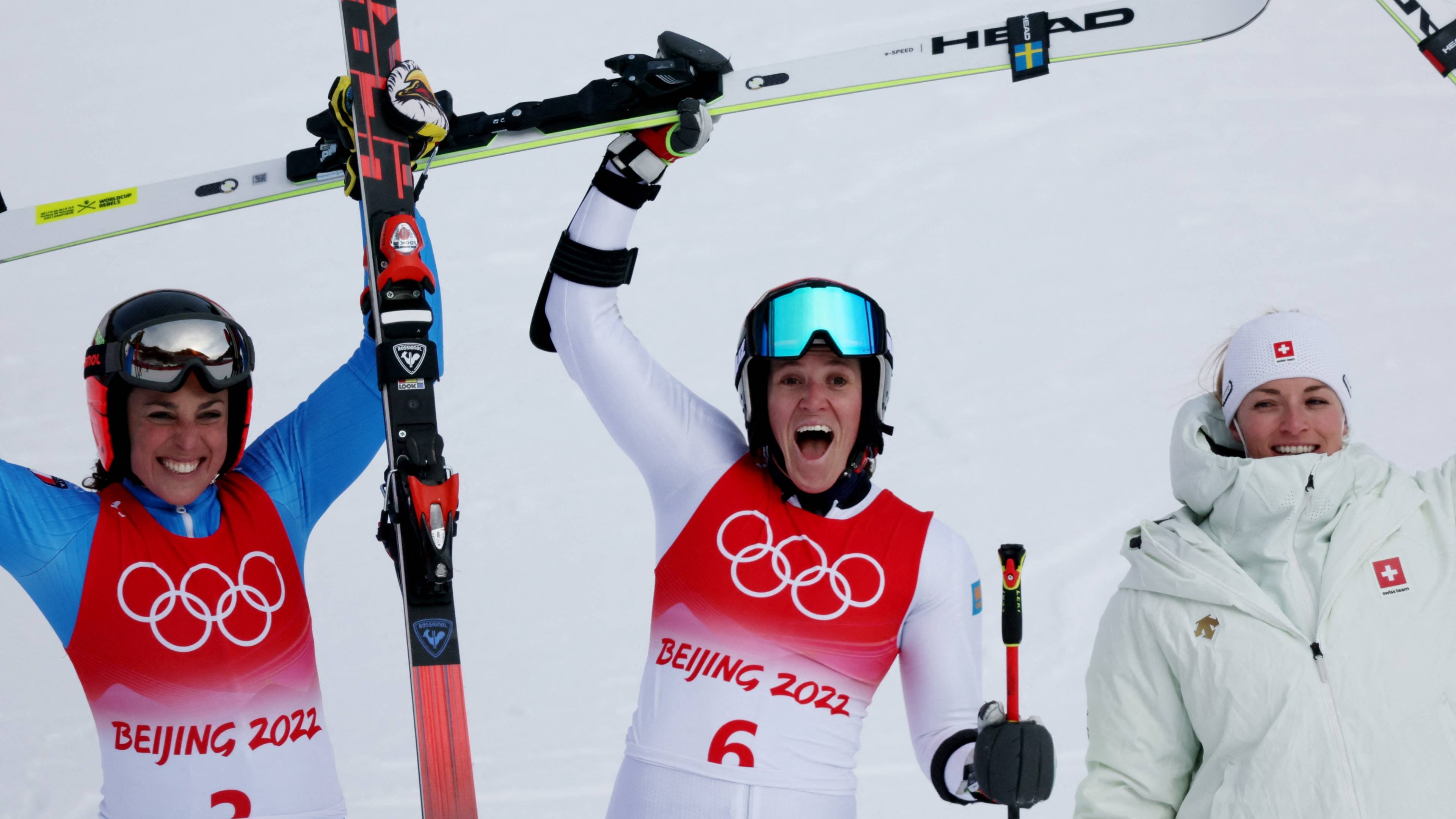 Lara Gut-Behrami, Sara Hector's success, Olympic giant slalom champion, 3840x2160 4K Desktop