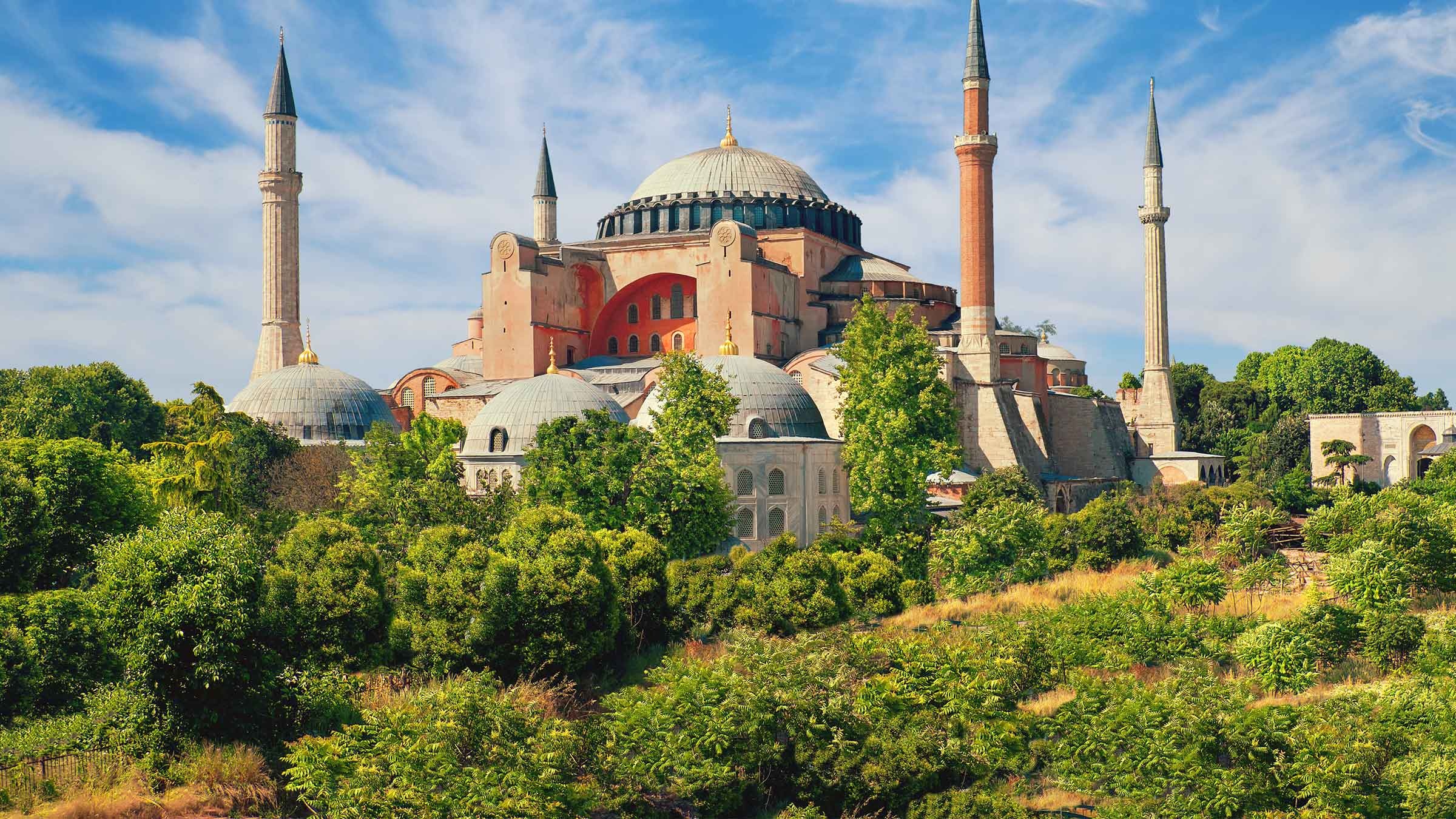 Hagia Sophia, Guided tours, Travel essentials, Explore Istanbul, 2400x1350 HD Desktop