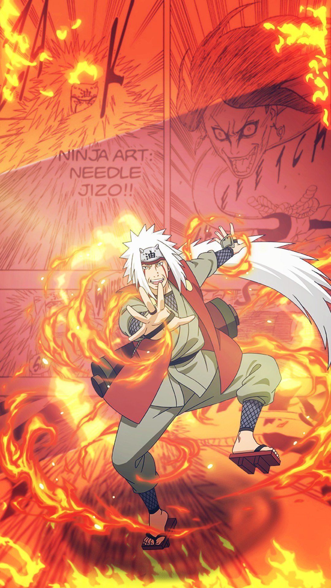 Jiraiya, Anime Naruto, Naruto Uzumaki, Naruto Shippuden, 1080x1920 Full HD Phone