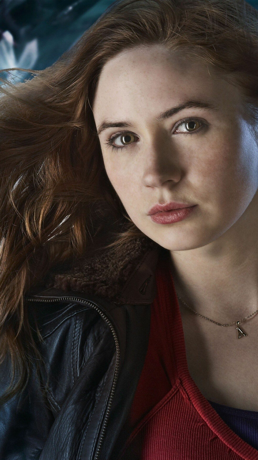 Doctor Who: Amy Pond, A fictional character portrayed by Karen Gillan in the long-running British science fiction television series. 1080x1920 Full HD Wallpaper.