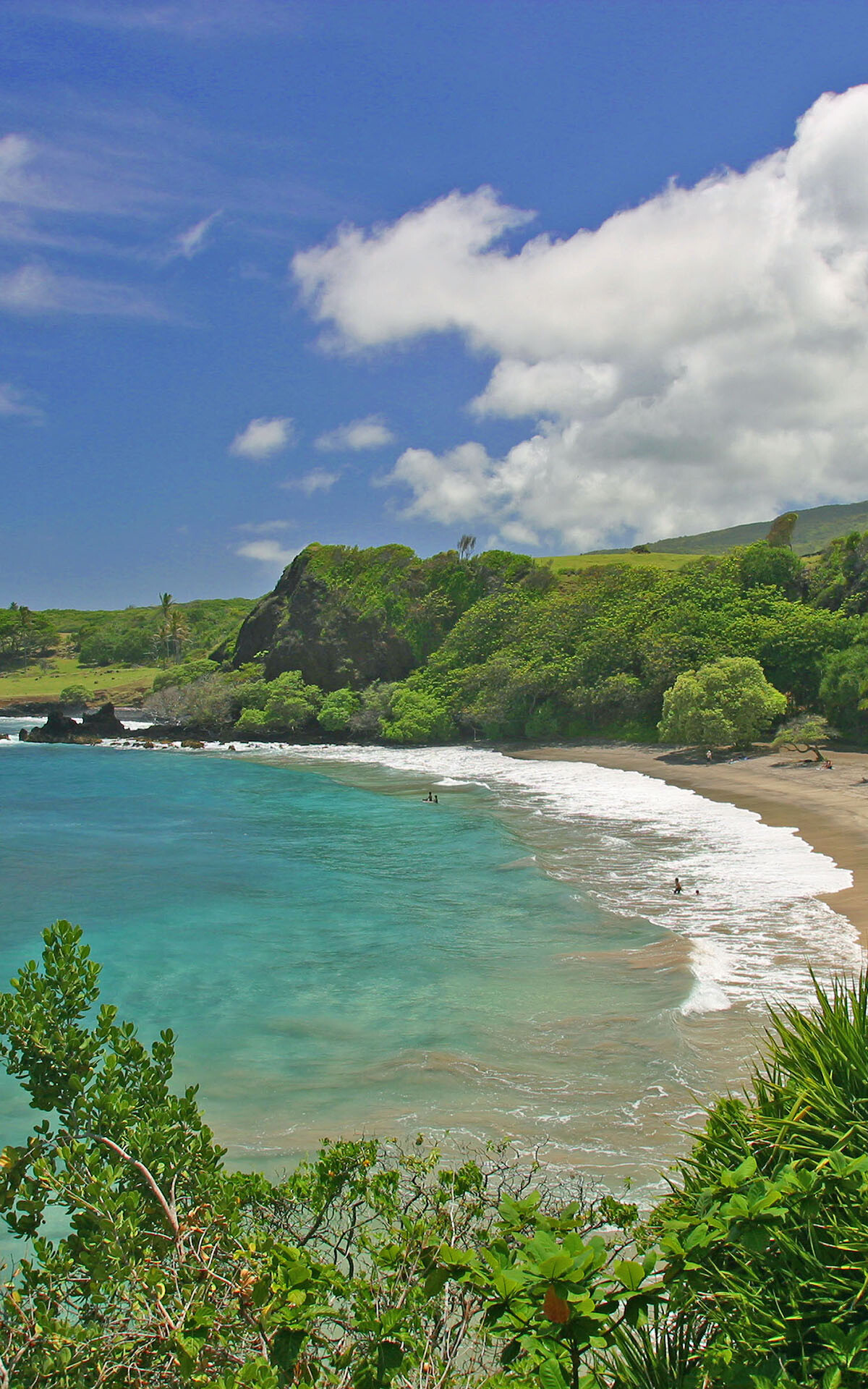 Maui (Hawaii): Tropical beach, Upcountry region includes Makawao, Pukalani, and Kula. 1200x1920 HD Wallpaper.