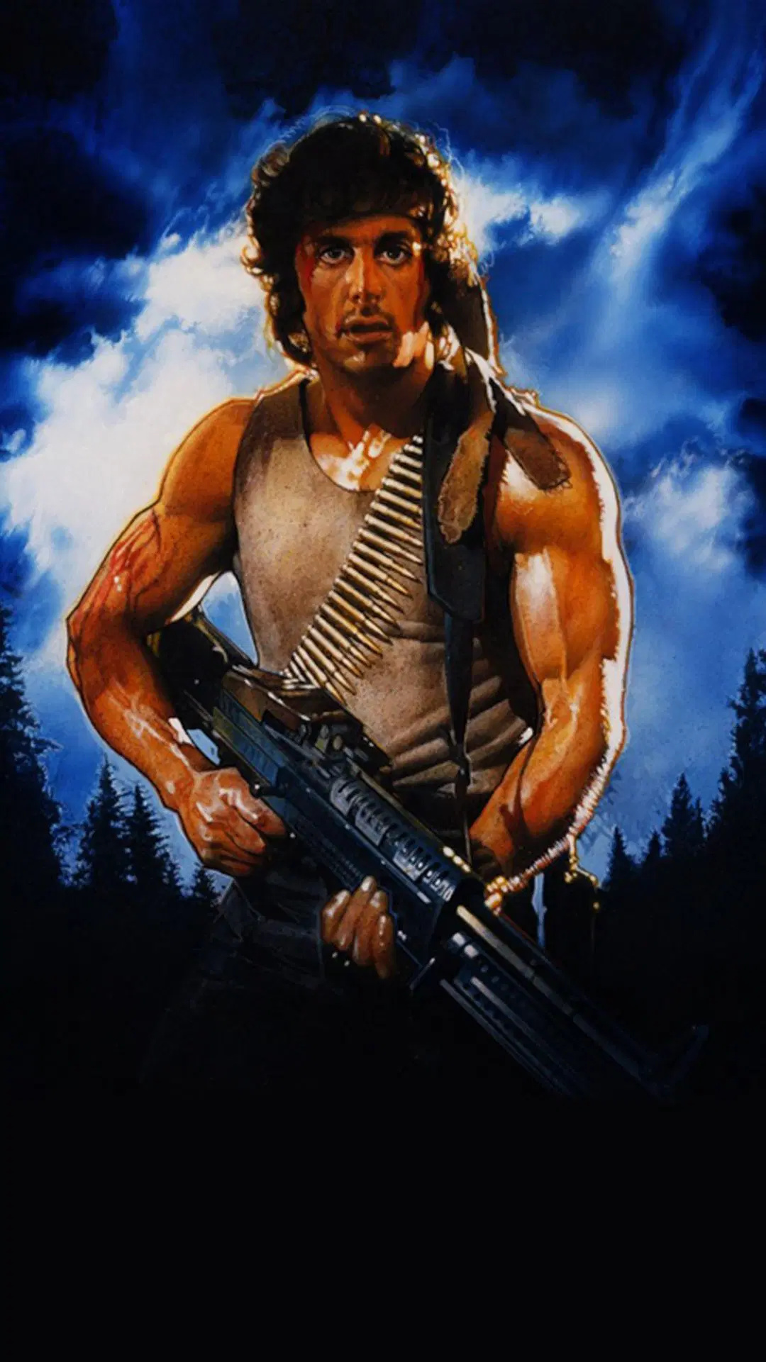 Rambo, Android wallpapers, HD backgrounds, Action hero, 1080x1930 HD Phone