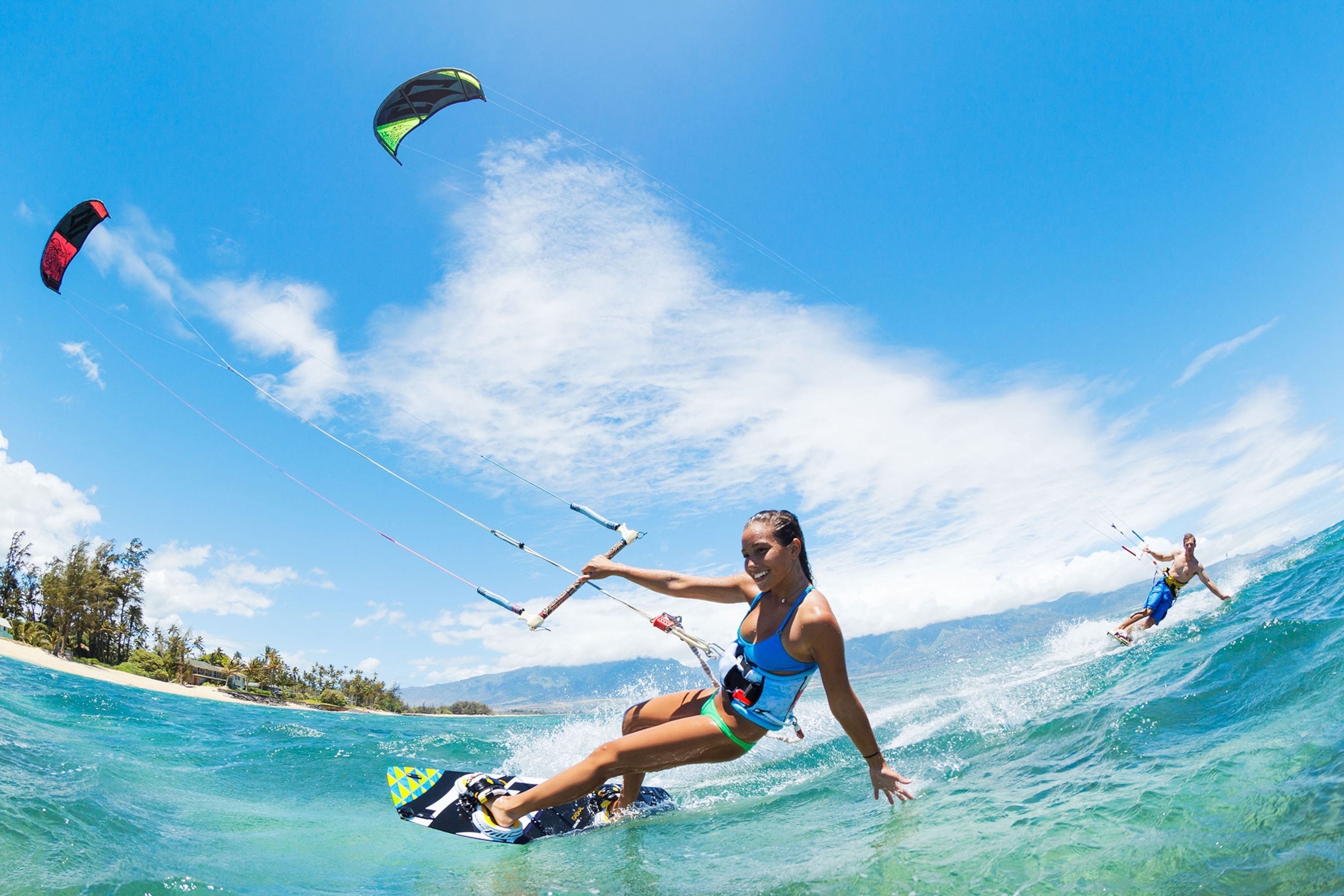 World's best kiteboarding spots, Bucket list destinations, Epic kite sessions, Tropical paradises, 3080x2050 HD Desktop