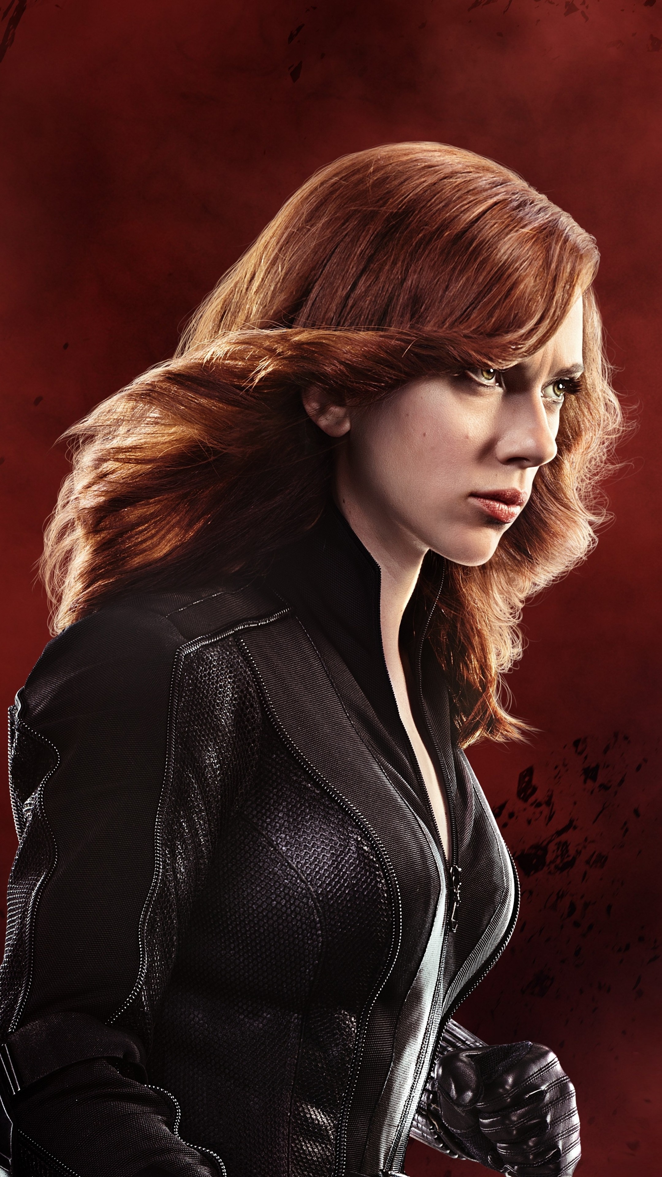 Scarlett Johansson, Black Widow, Captain America 3 Civil War, Movies, 2160x3840 4K Handy