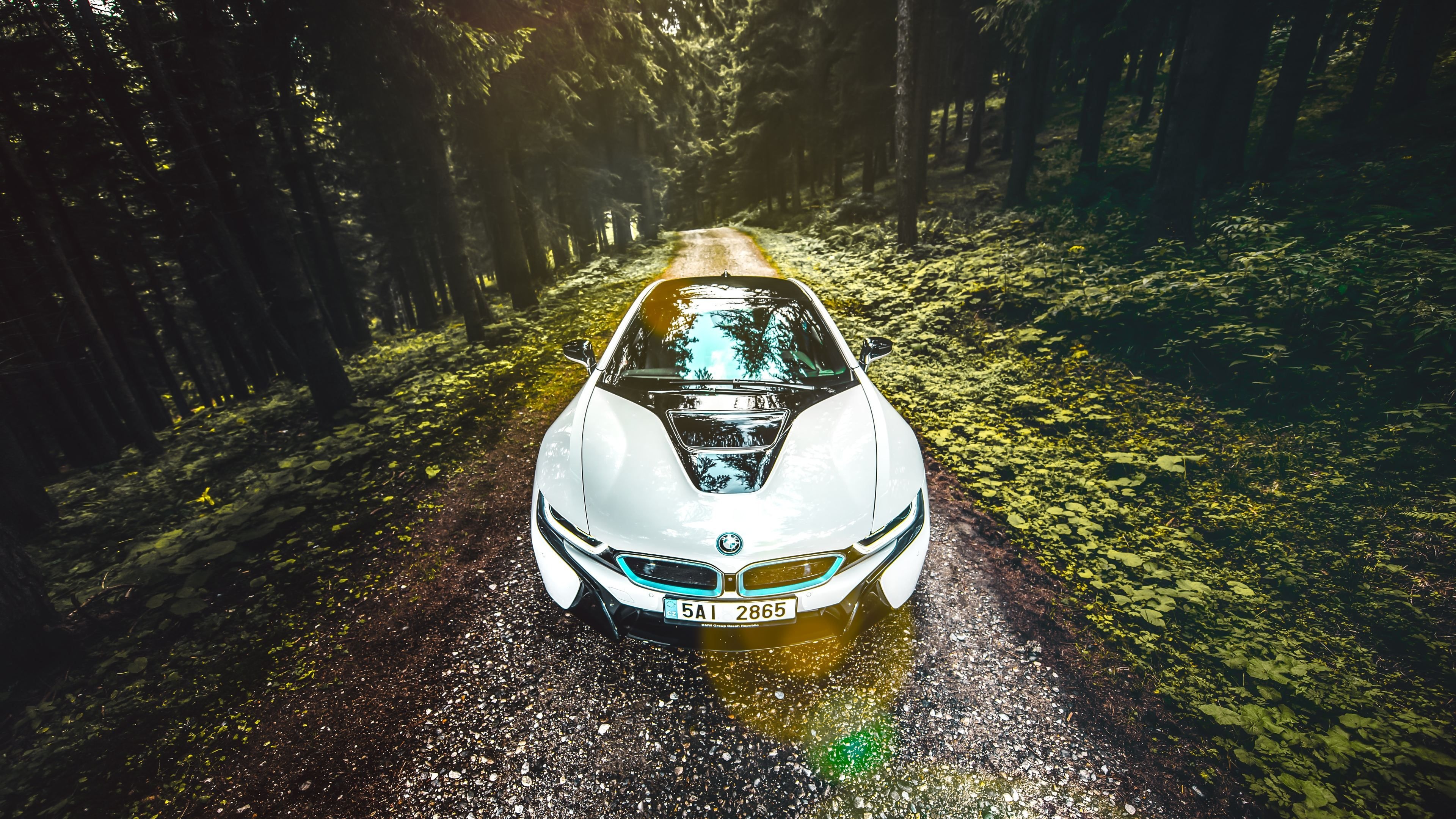 BMW i8 2020 wallpaper 4K, Cutting-edge technology, Future of mobility, Thrilling performance, Visionary design, 3840x2160 4K Desktop