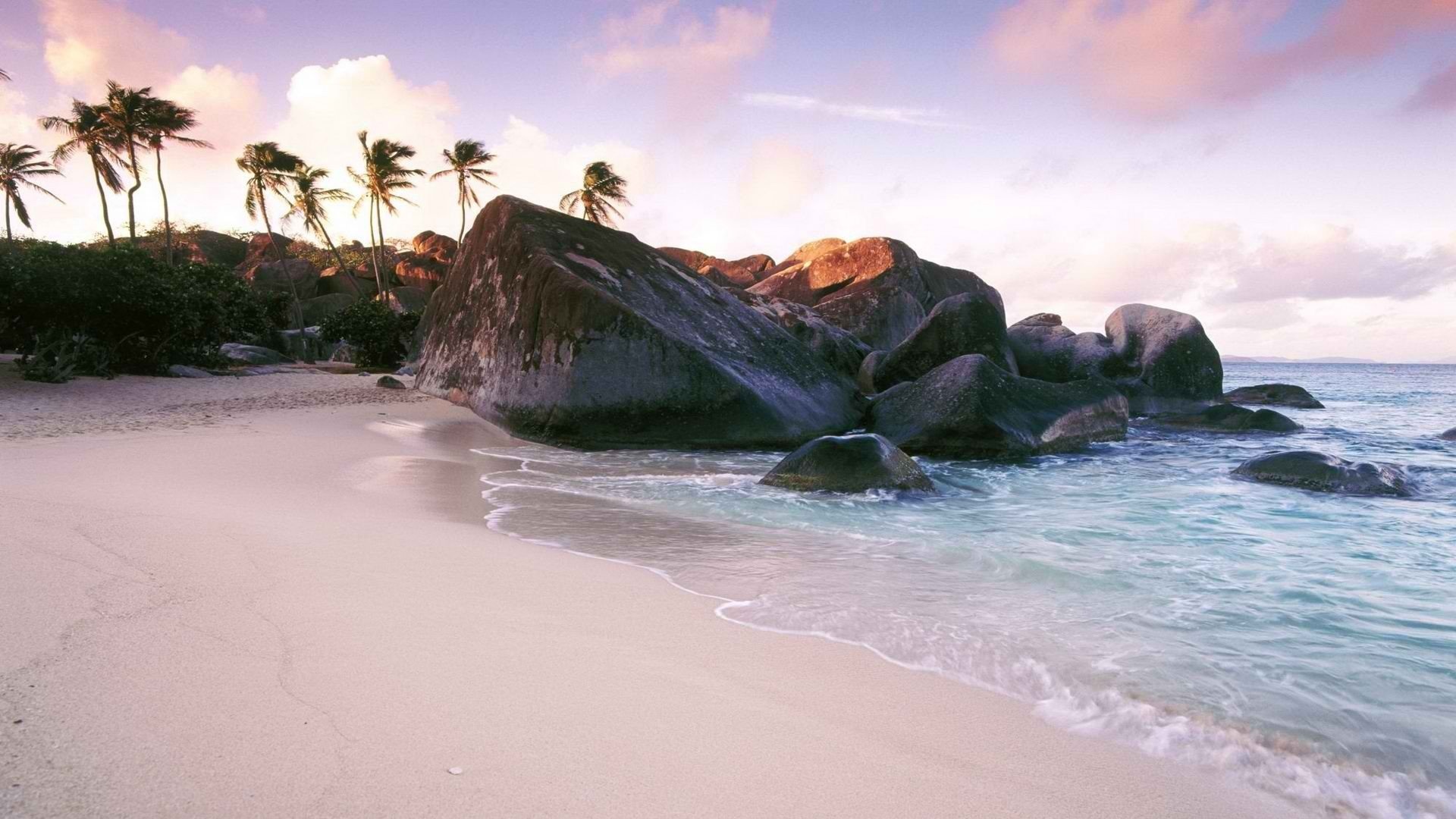British Virgin Islands, Sunset, Islands, Backgrounds, 1920x1080 Full HD Desktop