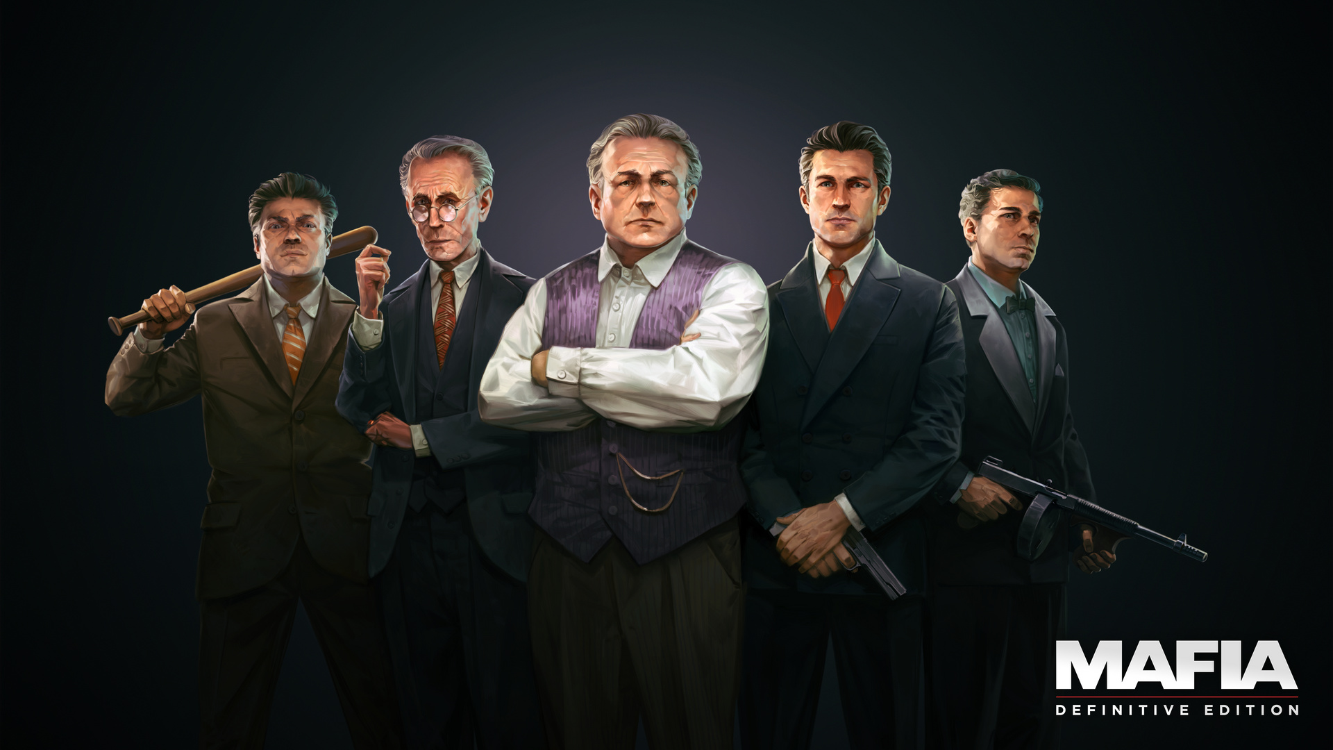 Mafia Game Series, Classic gaming, Definitive edition, Game wallpapers, 1920x1080 Full HD Desktop