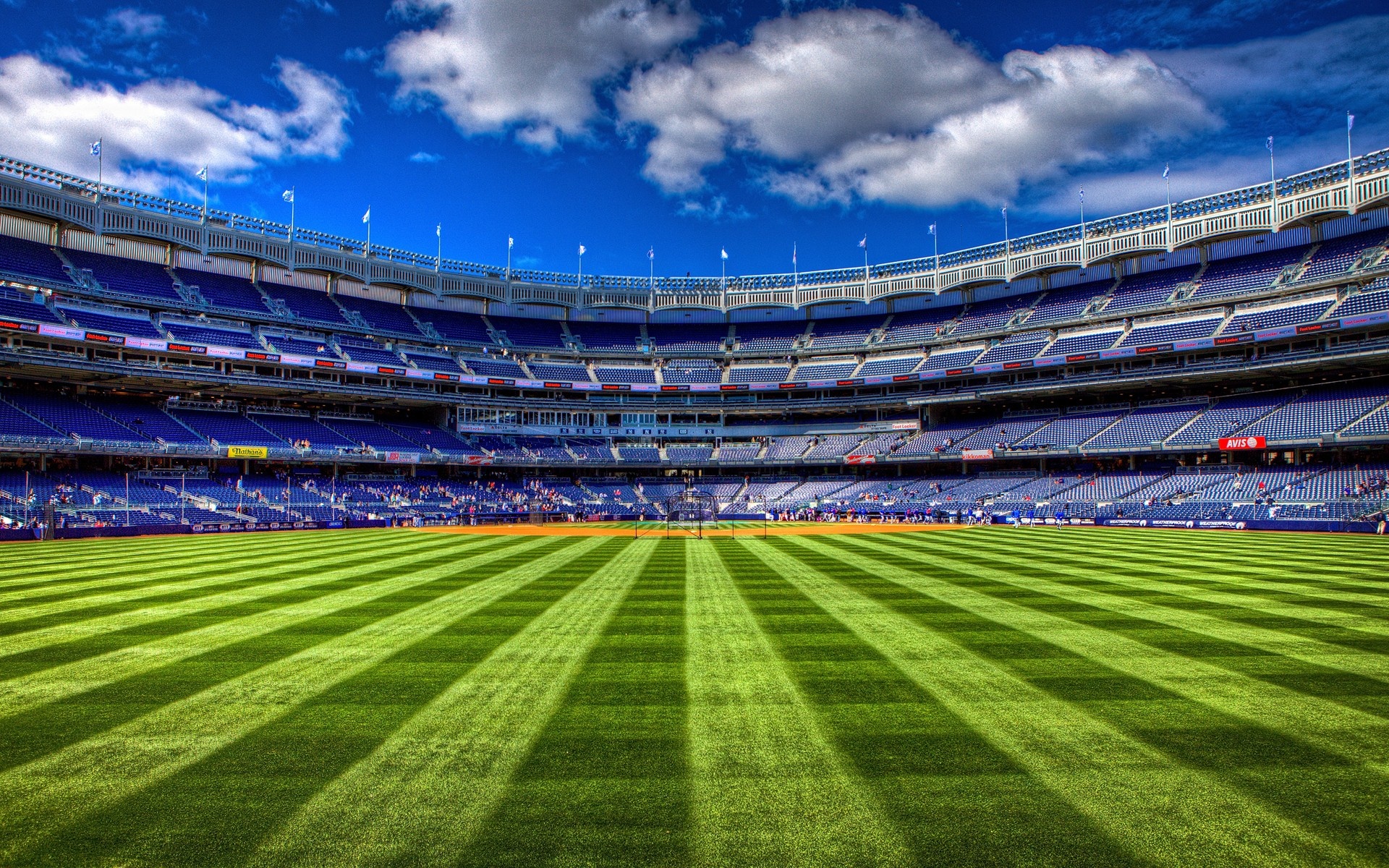 Yankee Stadium, Monumental arena, New York sports, Championship history, Athletic cathedral, 1920x1200 HD Desktop
