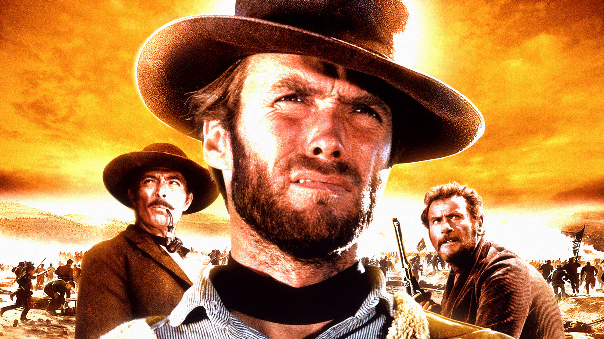 The Good, The Bad And The Ugly, Clint Eastwood, Western movie icon, Timeless charm, 1920x1080 Full HD Desktop