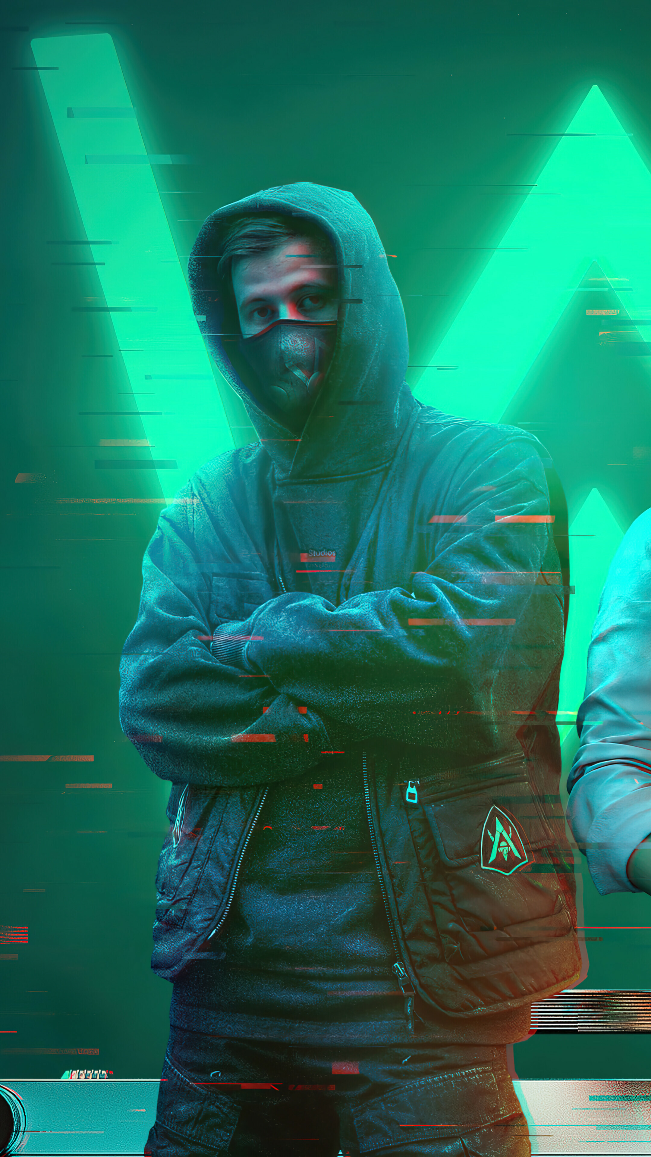 Alan Walker: "Sing Me to Sleep", "Alone", Attracted millions of views on YouTube. 2160x3840 4K Background.