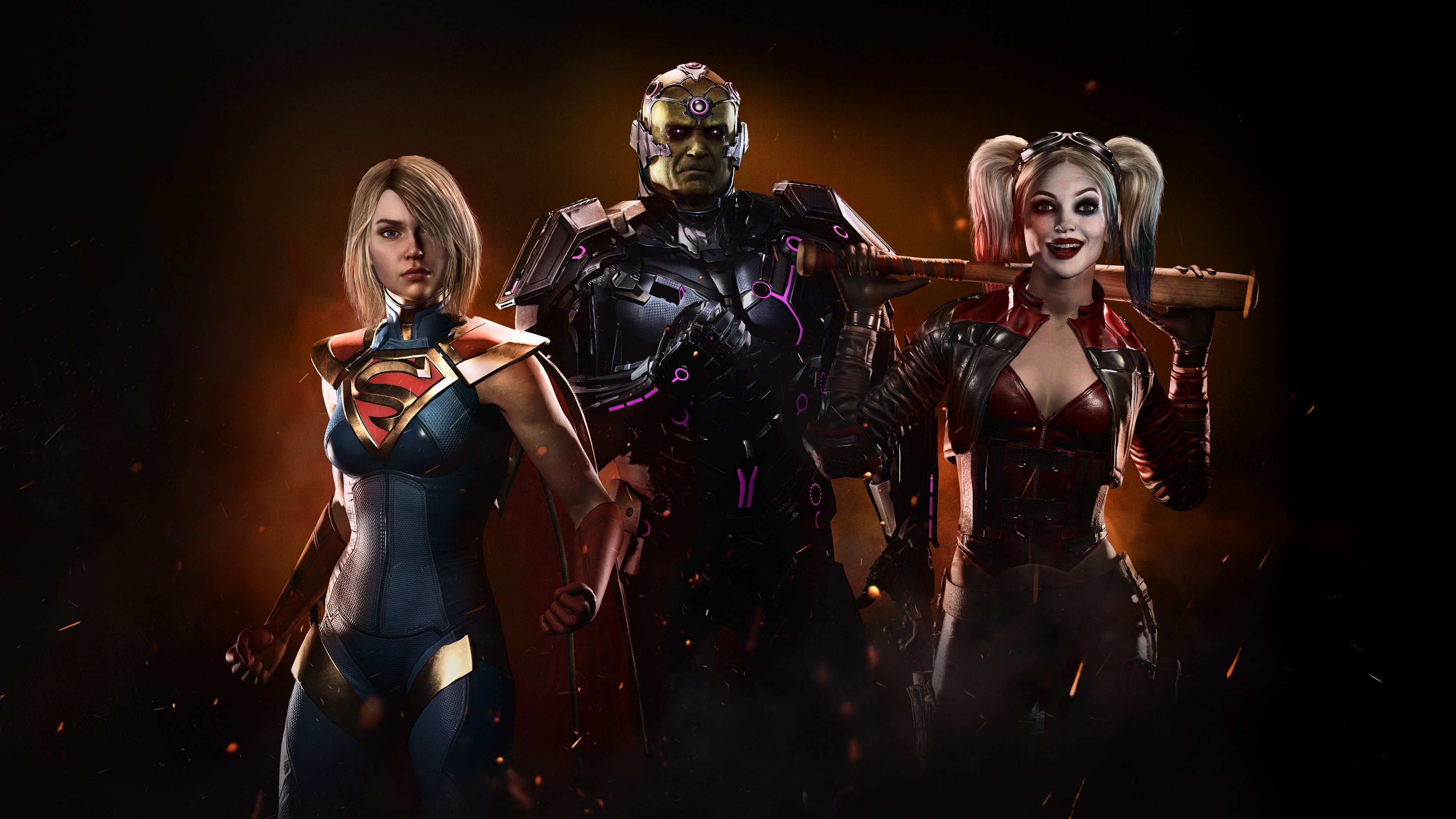 Injustice 2, Supergirl's might, Heroine wallpapers, Superpower, 3840x2160 4K Desktop