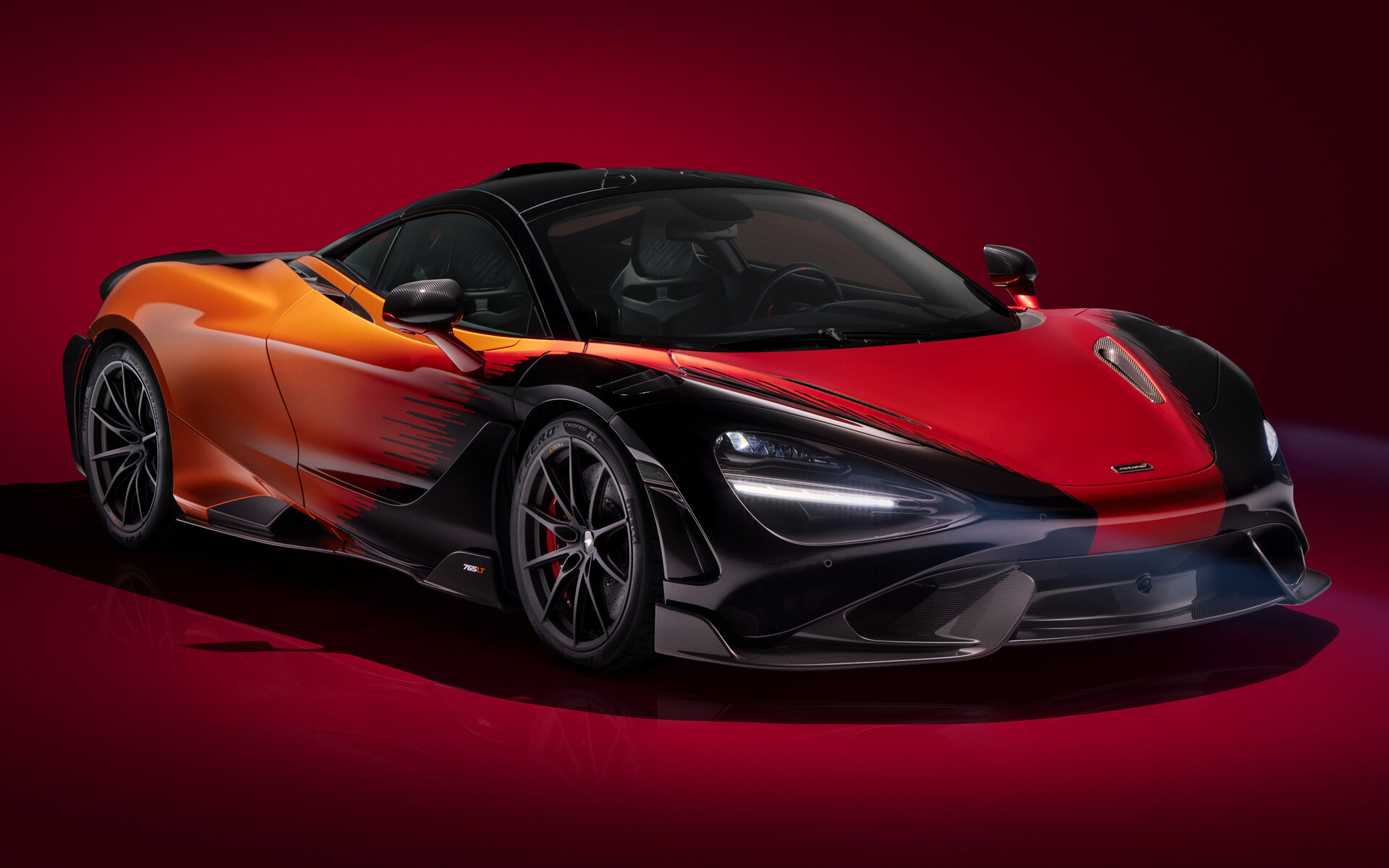 McLaren: British automobile manufacturer, 765LT, 4.0 liter twin-turbocharged V8. 1920x1200 HD Wallpaper.