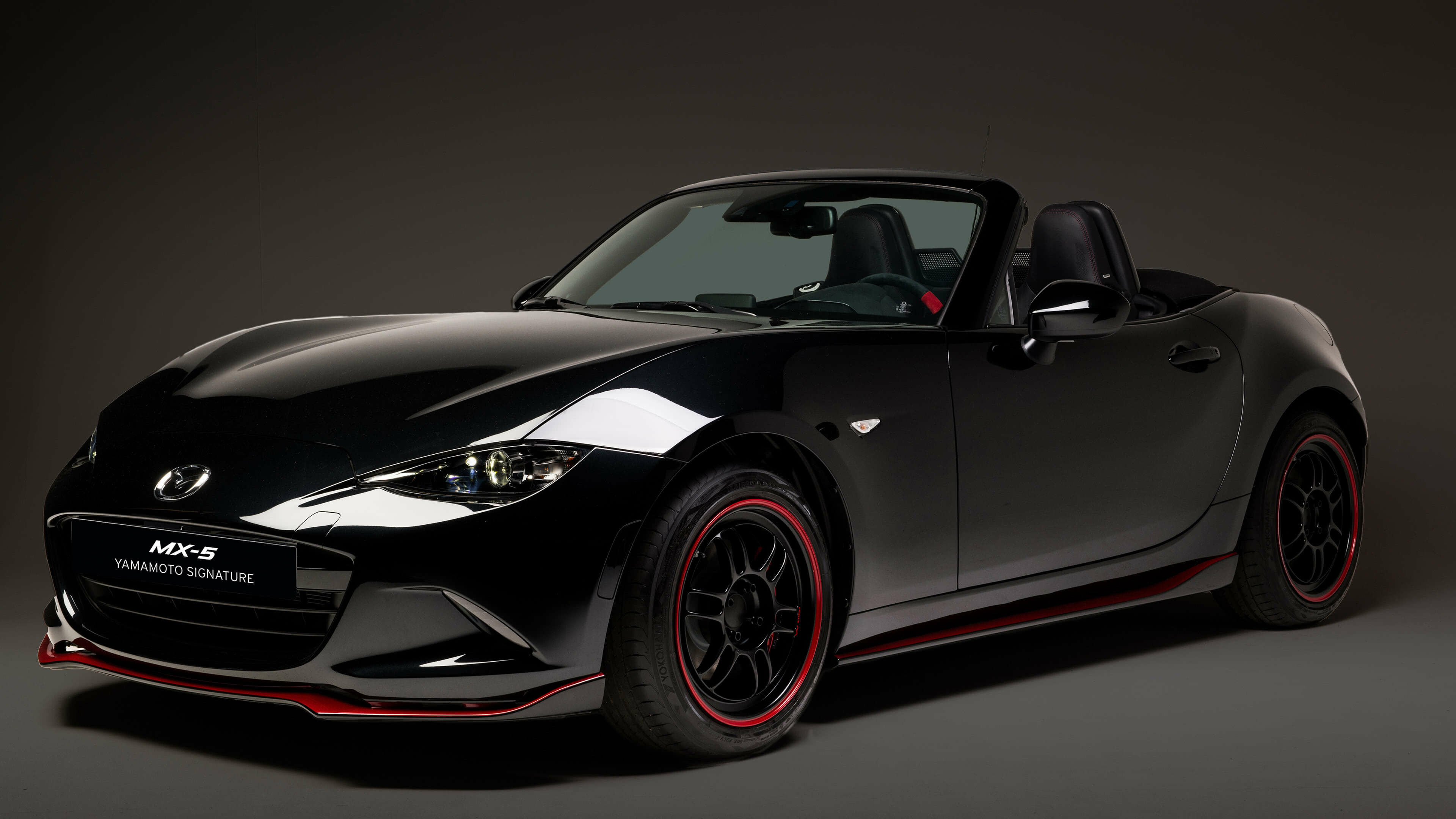 Mazda: A long-established, superior car manufacturer, The Yamamoto Signature, A special edition MX-5. 3840x2160 4K Background.