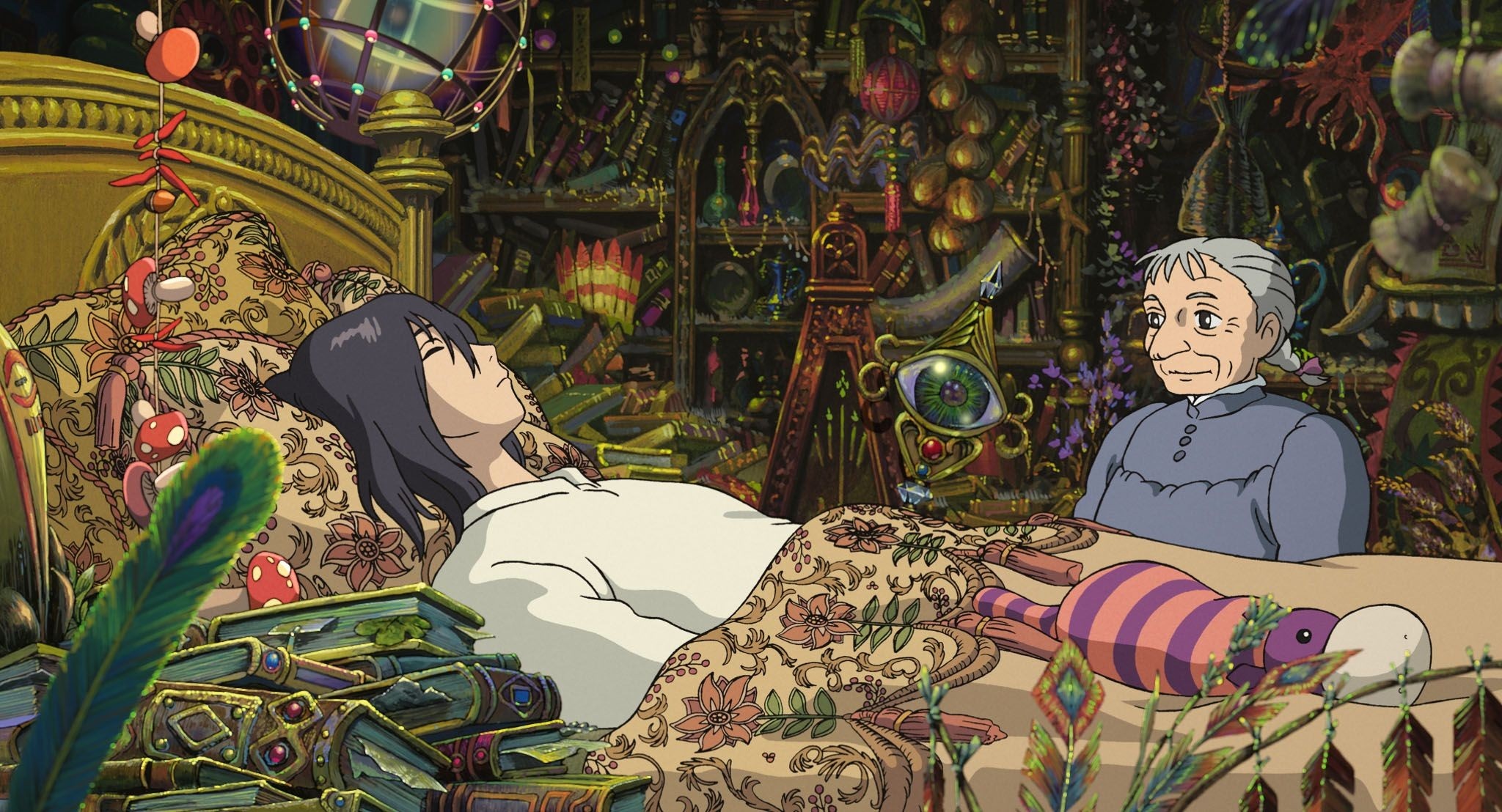 Howl's Moving Castle HD Wallpaper by INstockee 2050x1110