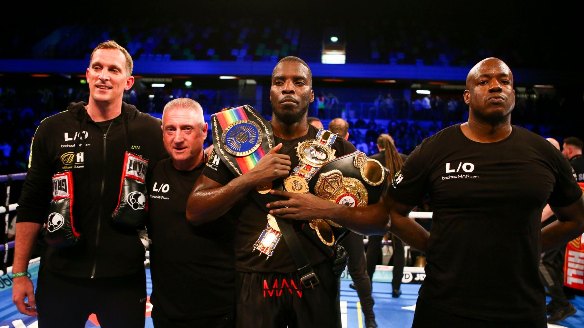 Lawrence Okolie, British titles, Sporting achievements, Boxing glory, 2050x1160 HD Desktop